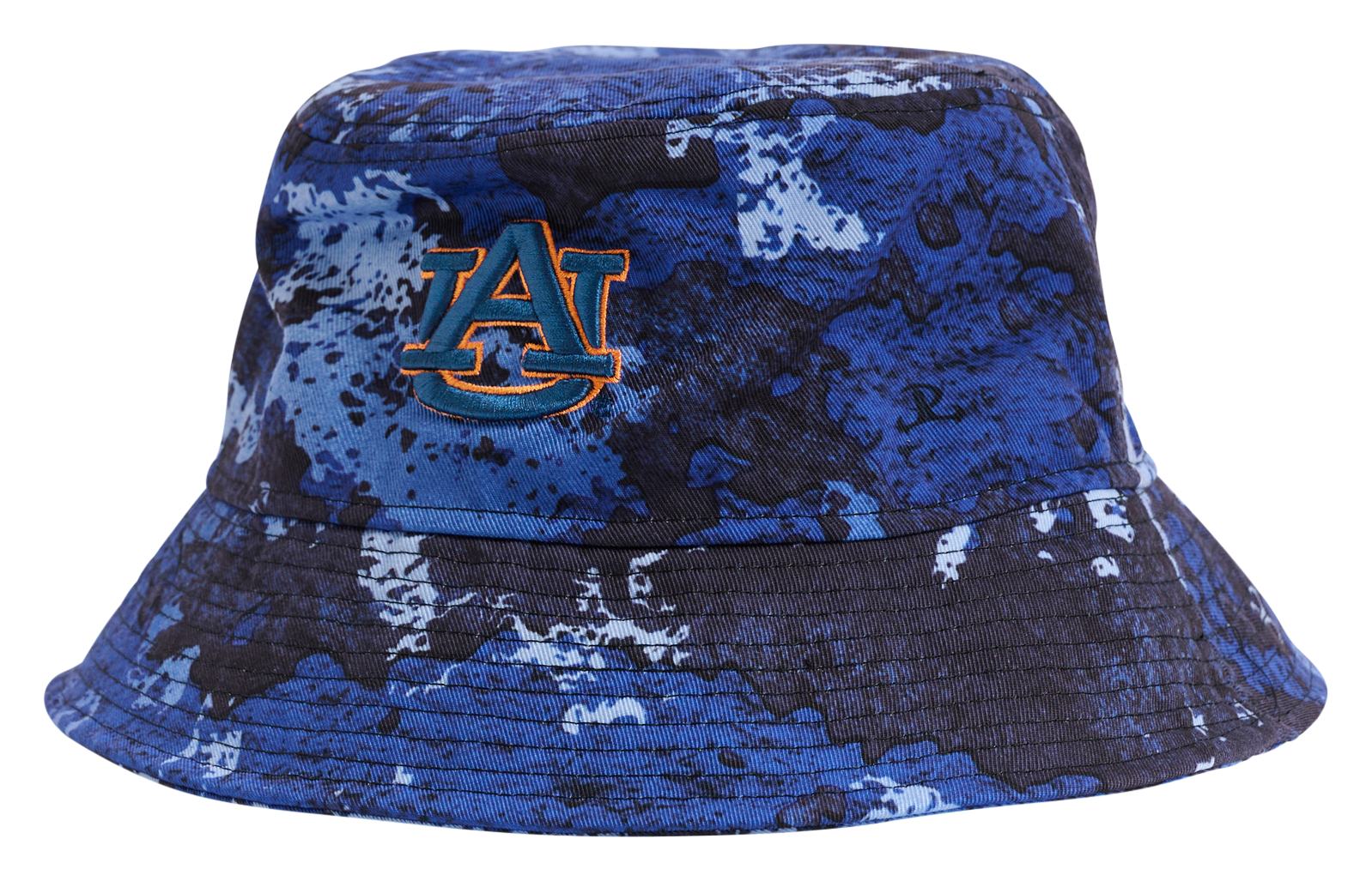 Image of Lusso Westlynn Fashion Collegiate Bucket Hat - Auburn University - TrueTimber Strata Blue