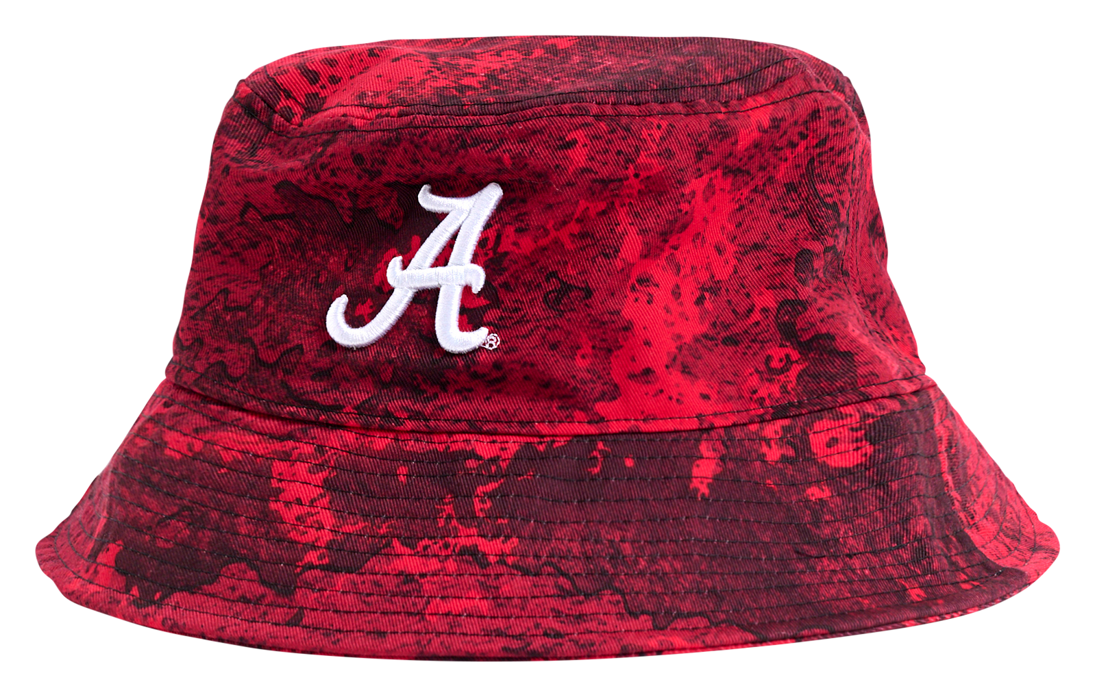 Image of Lusso Westlynn Fashion Collegiate Bucket Hat - University of Alabama - TrueTimber Strata Red