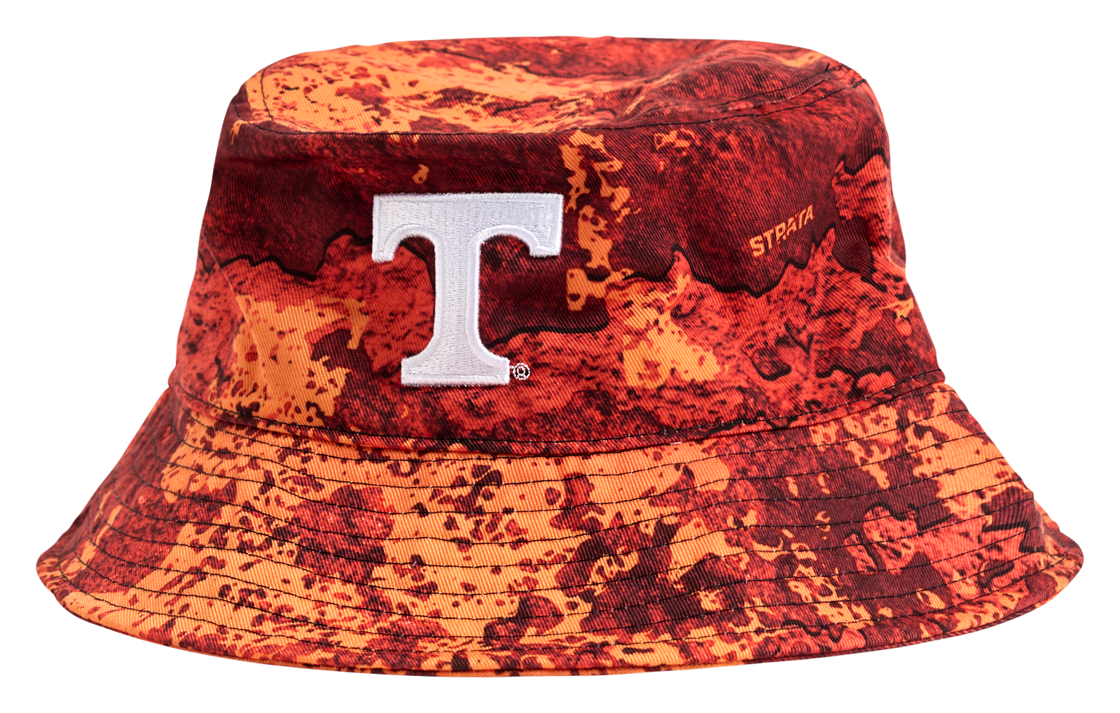Image of Lusso Westlynn Fashion Collegiate Bucket Hat - University of Tennessee - TrueTimber Strata Orange