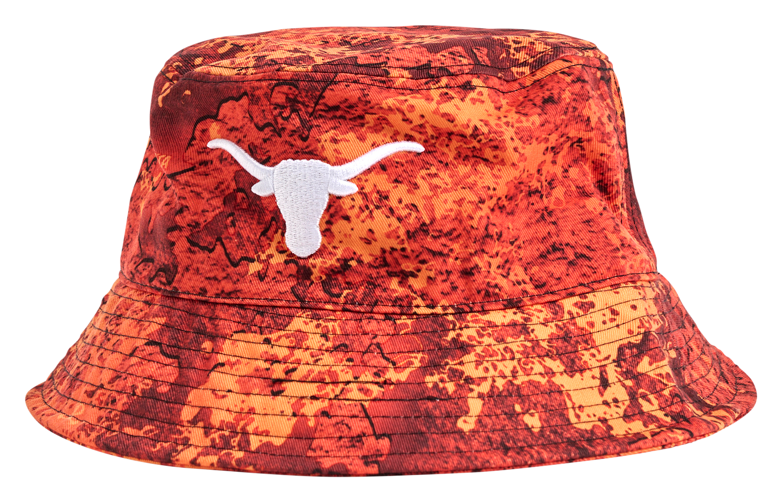Image of Lusso Westlynn Fashion Collegiate Bucket Hat - University of Texas - TrueTimber Strata Orange
