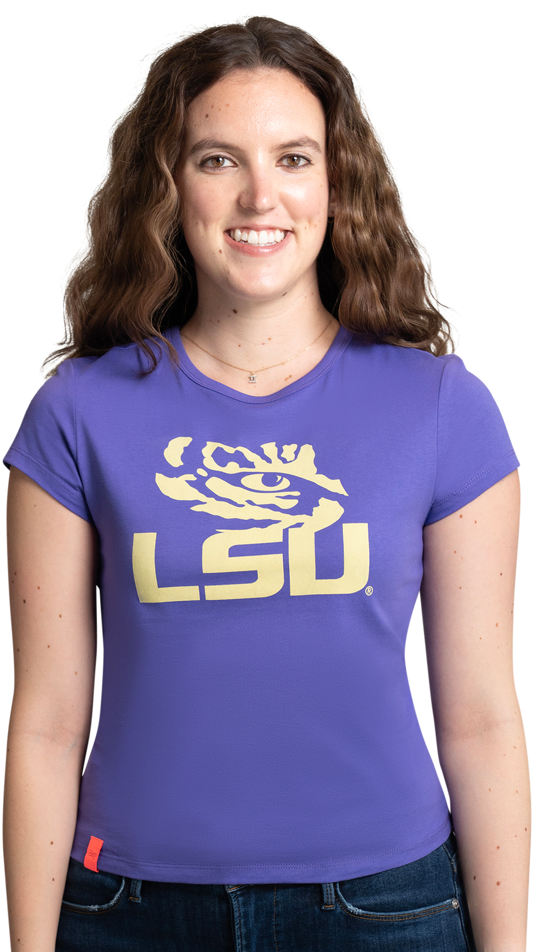 Image of Lusso Naja Baby Short-Sleeve T-Shirt - Louisiana State University - Purple
