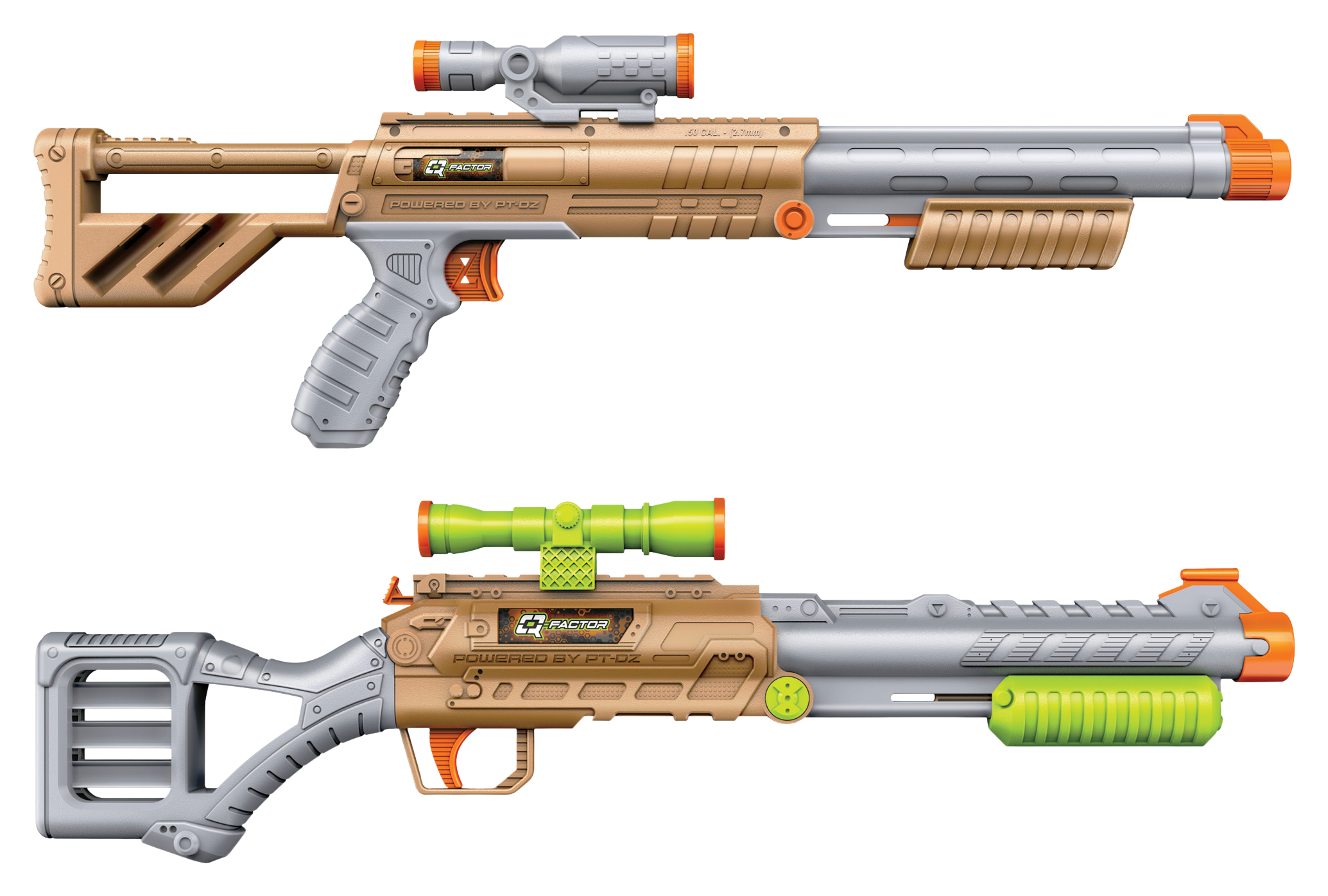 Bass Pro Shops Q-Factor QR-X2 Rampage Power Pack Blaster Set