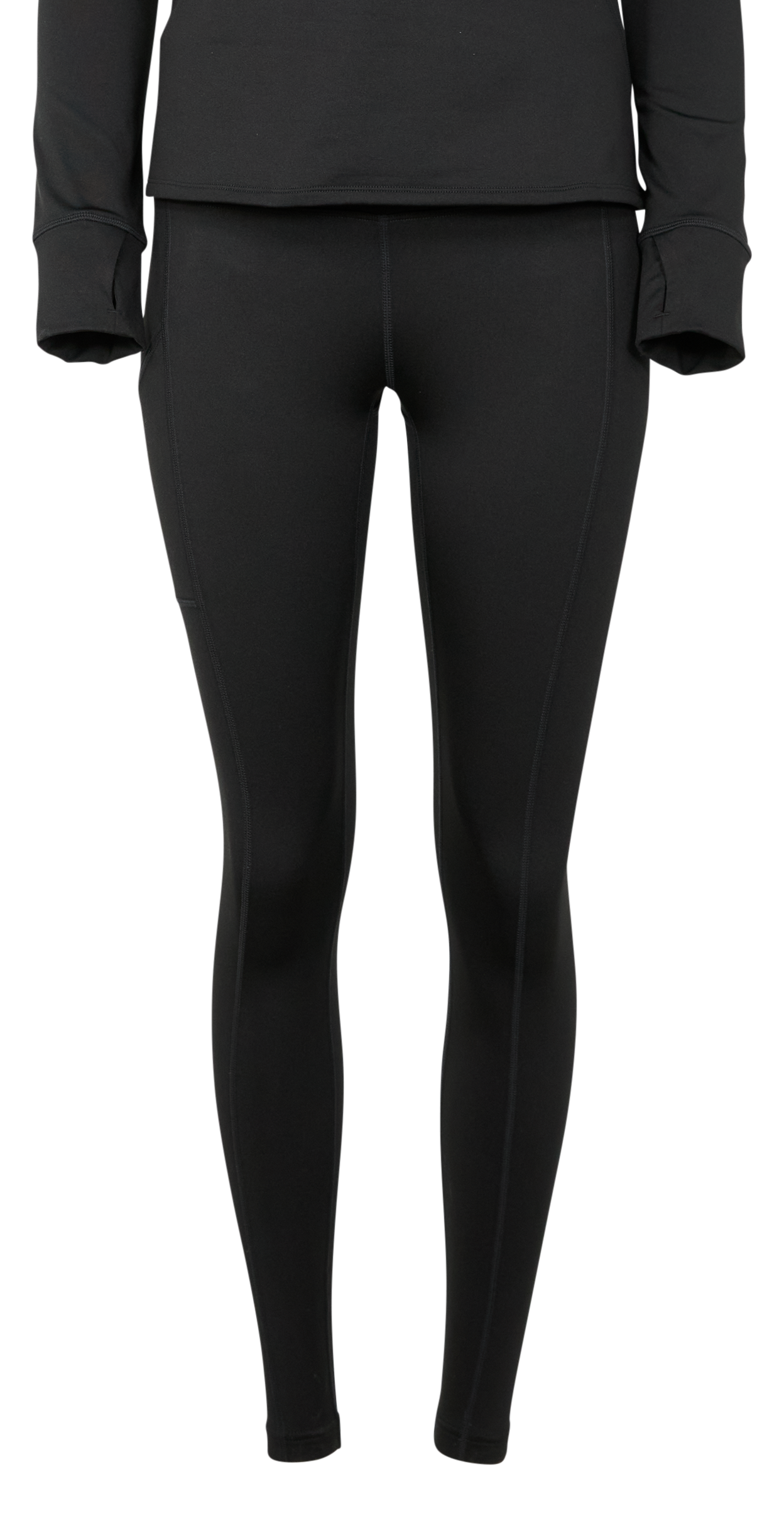Image of Natural Reflections Frostproof Base Layer Leggings for Ladies - Black - L