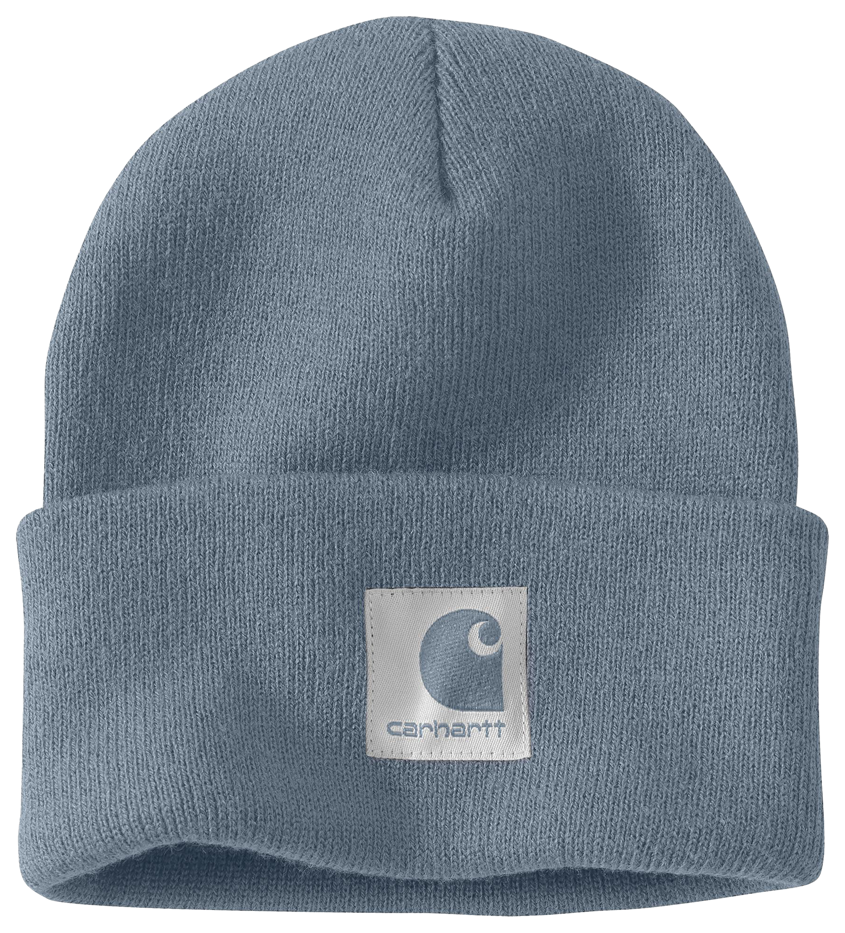 Image of Carhartt Knit Satin-Lined Beanie for Ladies - Light Faded Navy