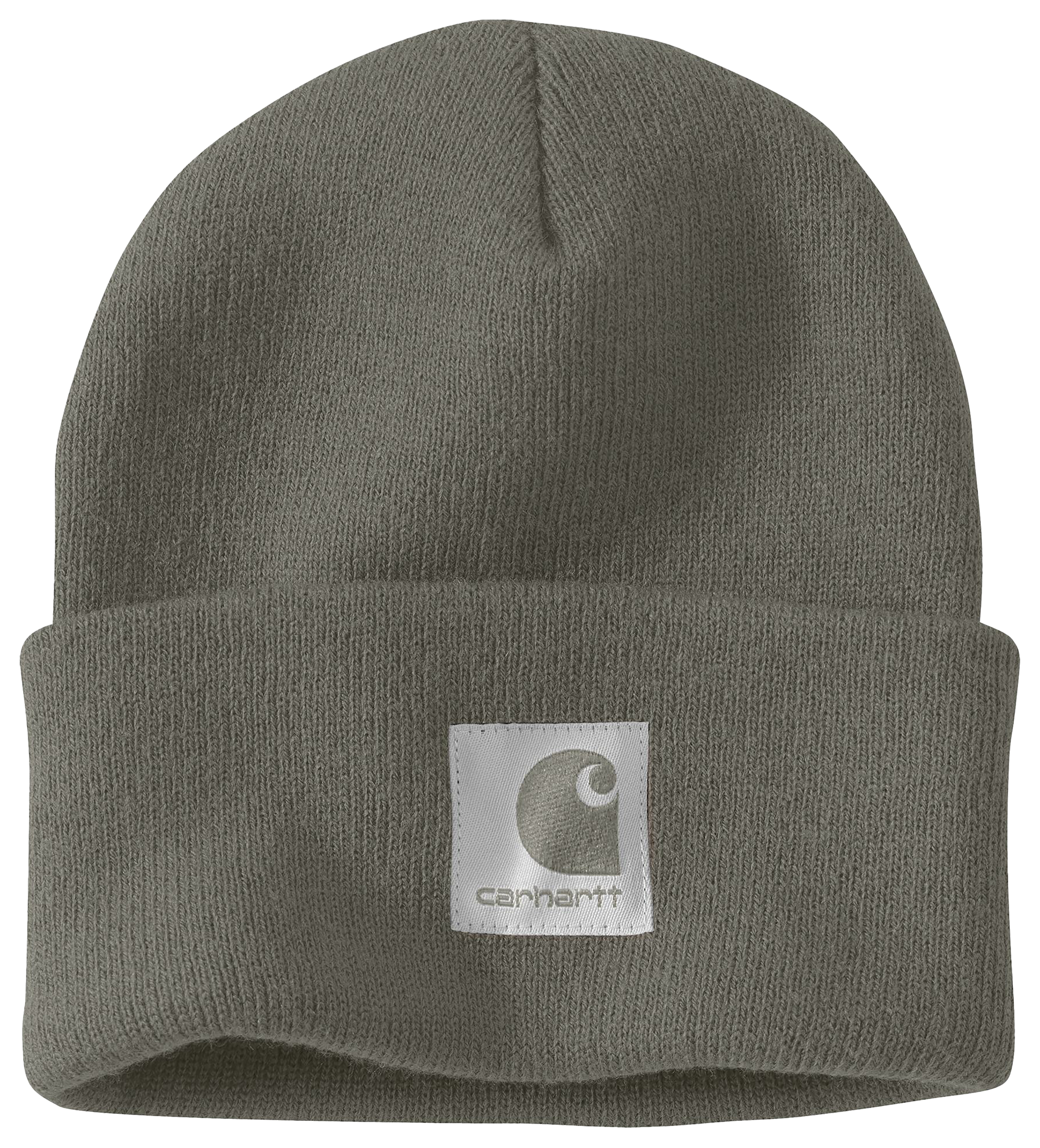 Image of Carhartt Knit Satin-Lined Beanie for Ladies - Dust Olive