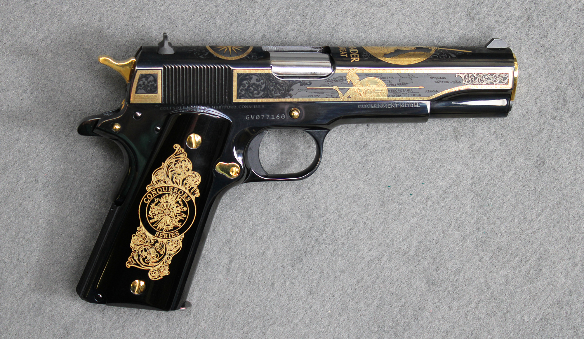 Colt ~ Government Model Alexander the Great Commemorative ~ .38 Super - Bass Pro Shops