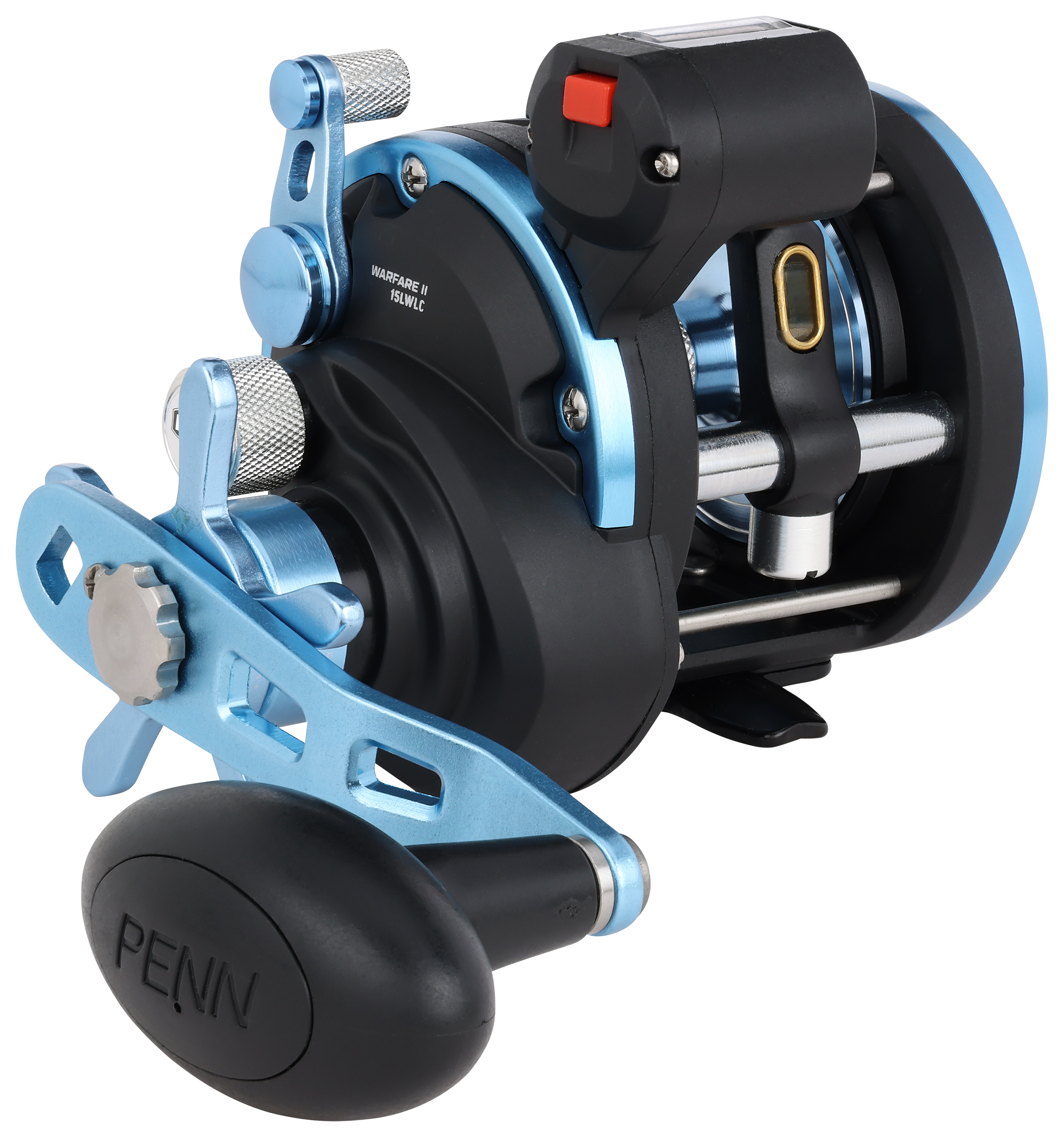 Image of PENN Warfare II Line Counter Conventional Reel - Right - 5.1:1 - 15 Size