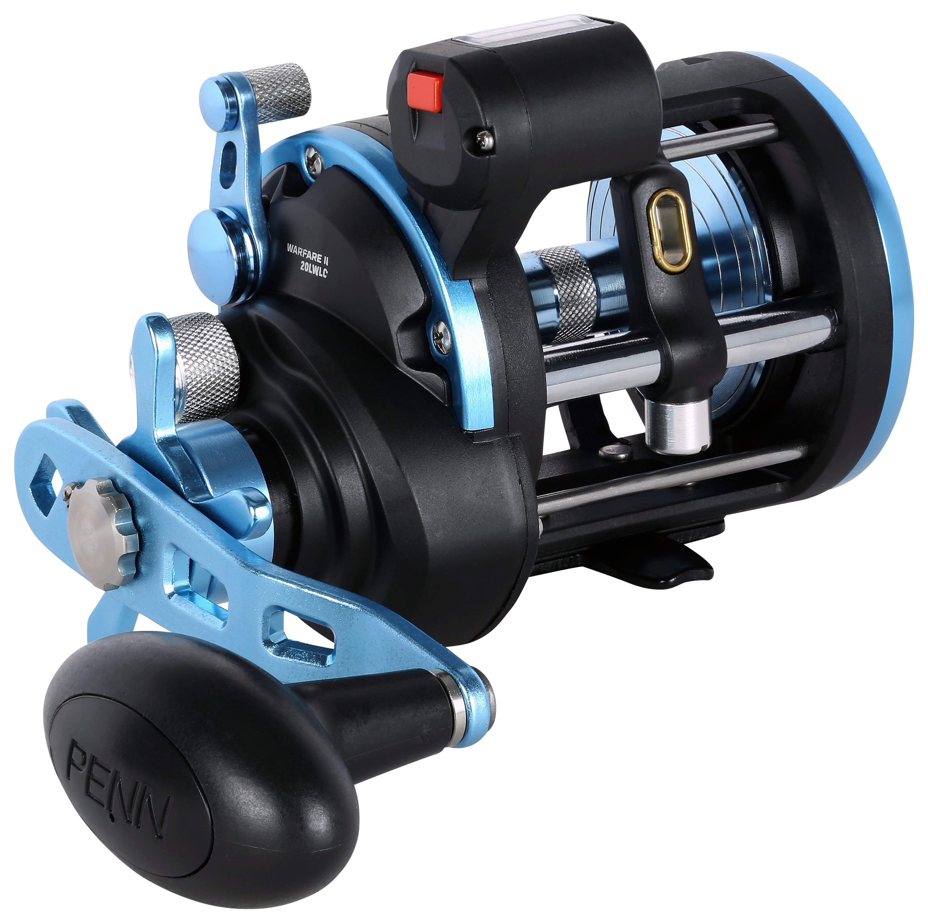 Image of PENN Warfare II Line Counter Conventional Reel - Right - 5.1:1 - 20 Size
