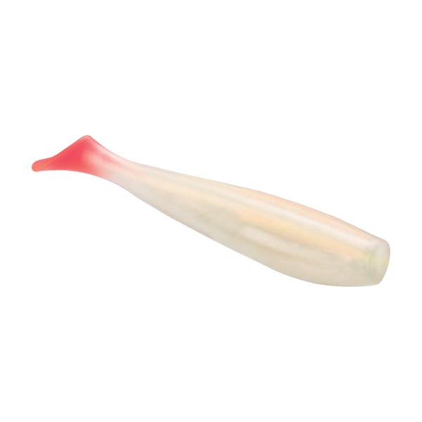 KWigglers Paddle Tail Bait - 4' - Pearl/Hot
