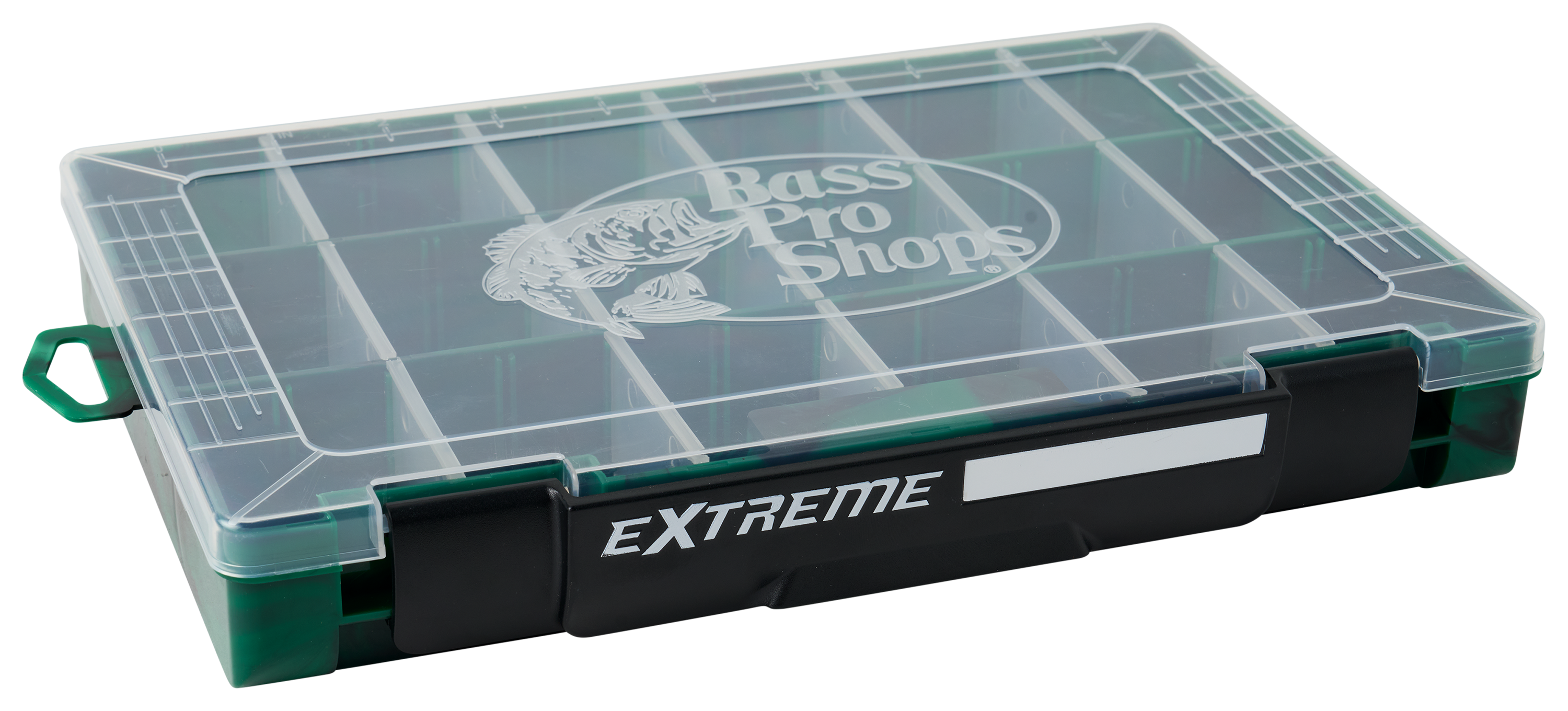 Image of "Bass Pro Shops Extreme Utility Box - Dark Green - 10-5/8"" x 7"" x 1-5/8"""
