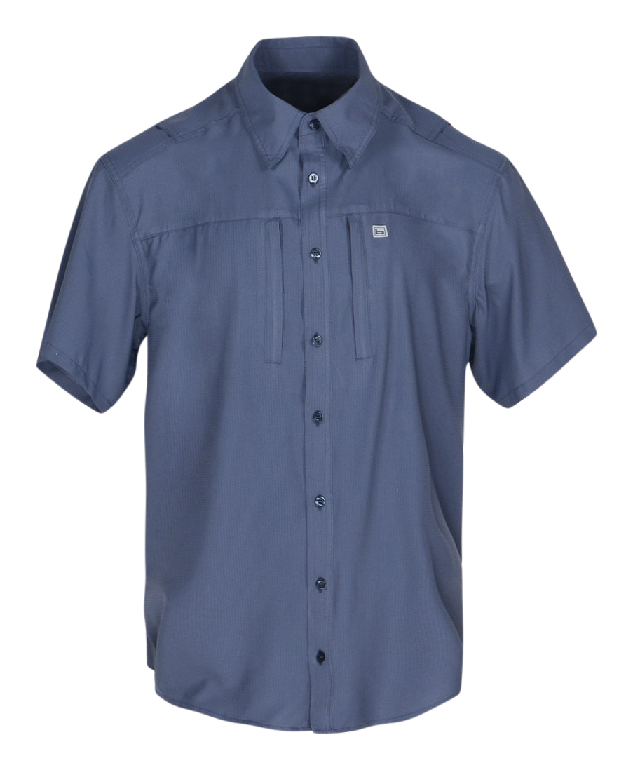 Image of Banded Catalyst Short Sleeve Fishing Shirt - Night Shadow - L