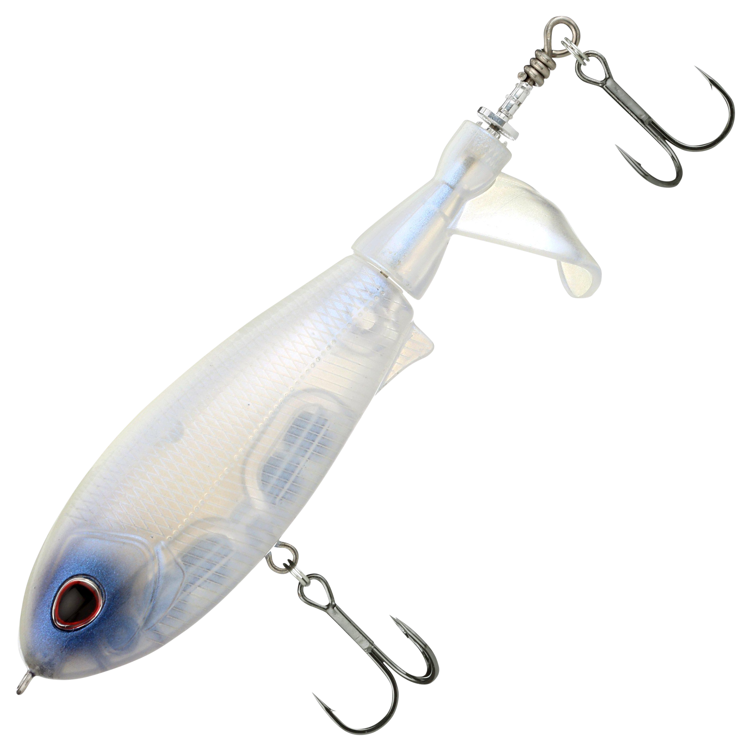 Image of "Berkley Screamin' Choppo - Ghost WHite - 3-3/4"" - 3/4 oz."