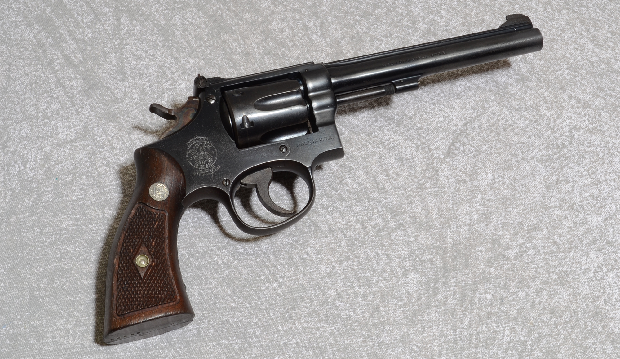 Image of "Smith & Wesson Pre-Model 17 .22 Long Rifle 6"" Barrel"