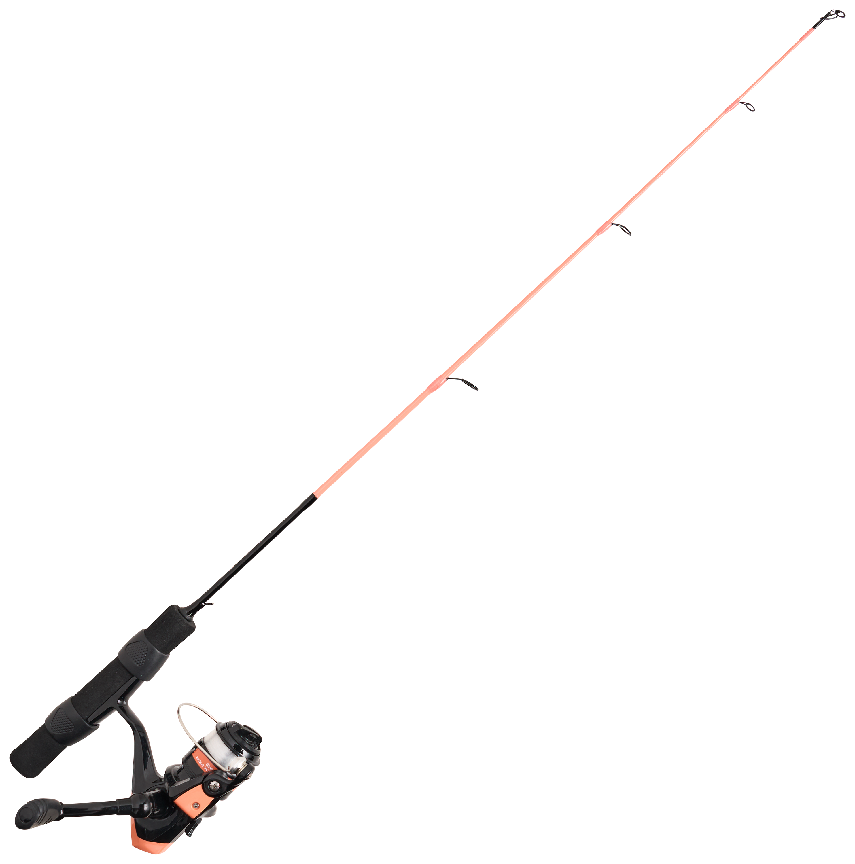 Image of "Arctic Angler Ice Spinning Combo - 24"" - Medium - Coral"