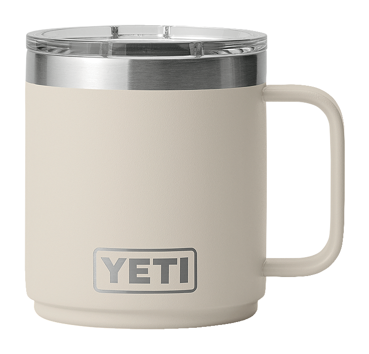 Image of YETI Rambler Stackable Ceramic-Lined 10-Oz. Mug with MagSlider Lid - Cape Taupe