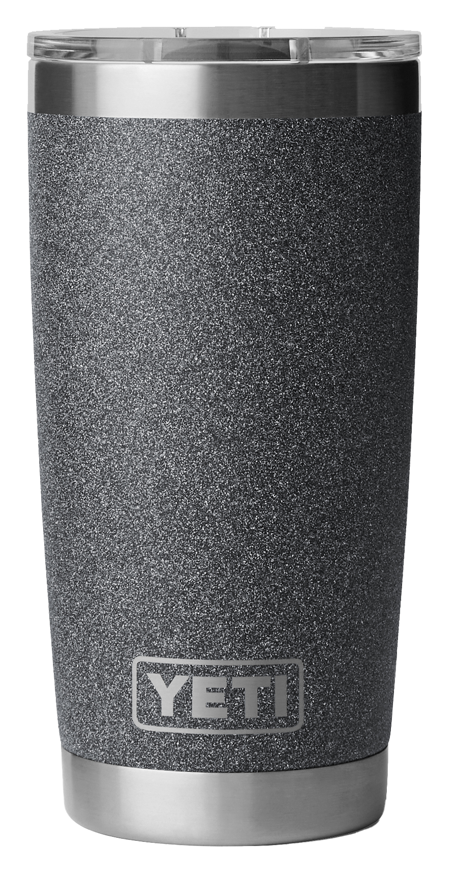 Image of YETI Rambler Tumbler with MagSlider Lid - Black Stone - 20 oz.