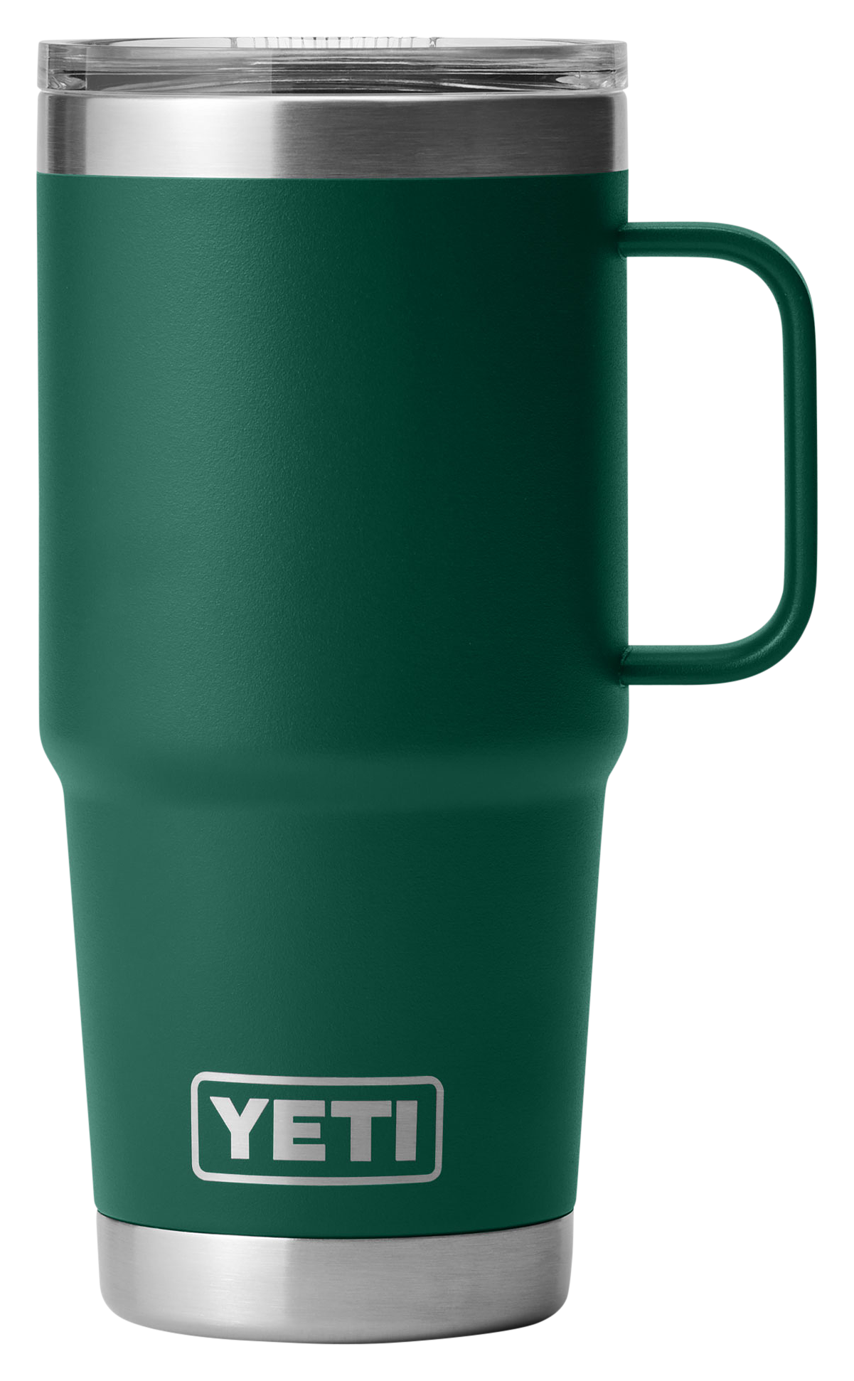 Image of YETI Rambler 20-oz. Travel Mug - Black Forest Green