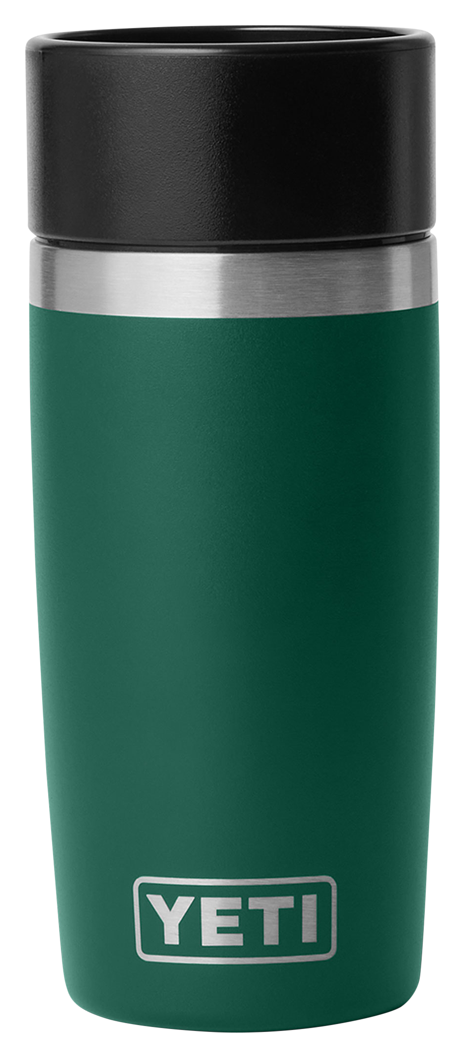 Image of YETI Rambler 12-oz. Traveler Bottle with Commuter Cap - Black Forest Green