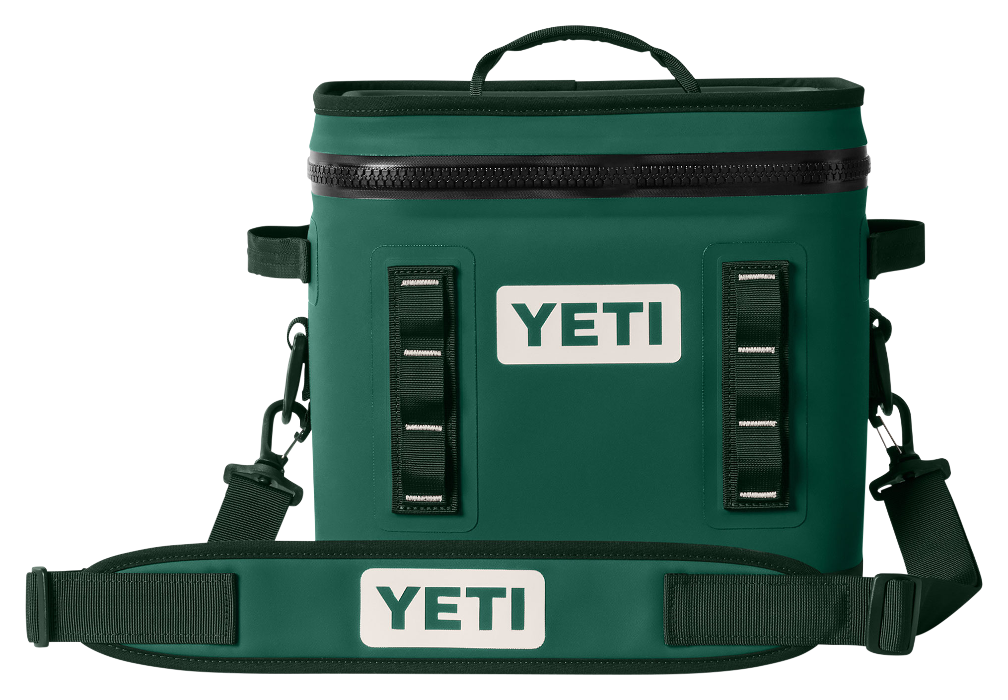 Image of YETI Hopper Flip 12 Soft Cooler - Black Forest Green