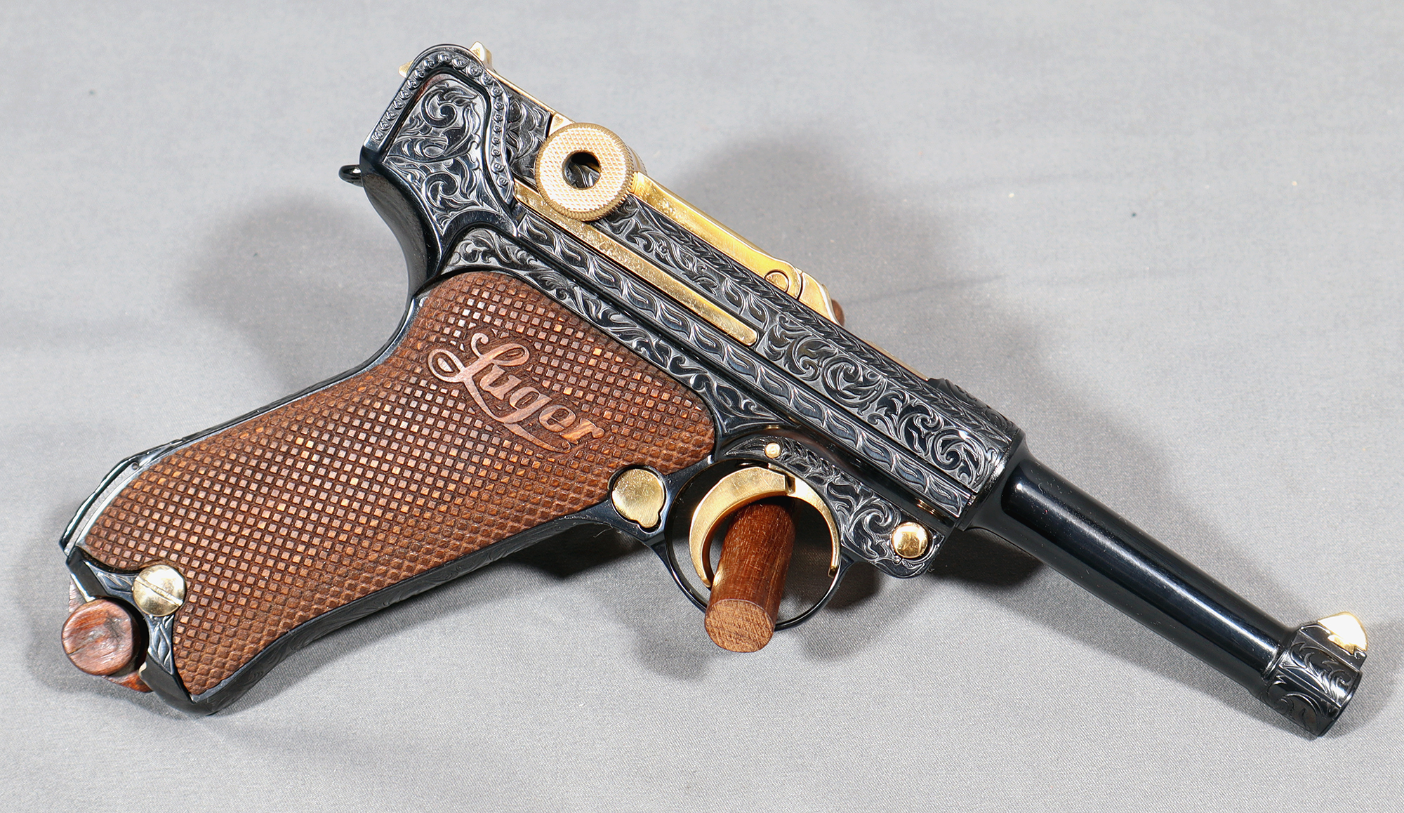 Image of Custom engraved DWM ~ Luger ~ .30 Luger