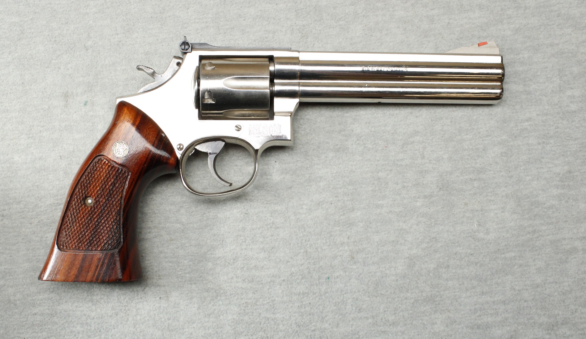 Image of Smith & Wesson ~ 586-1 Nickle ~ .357 Magnum