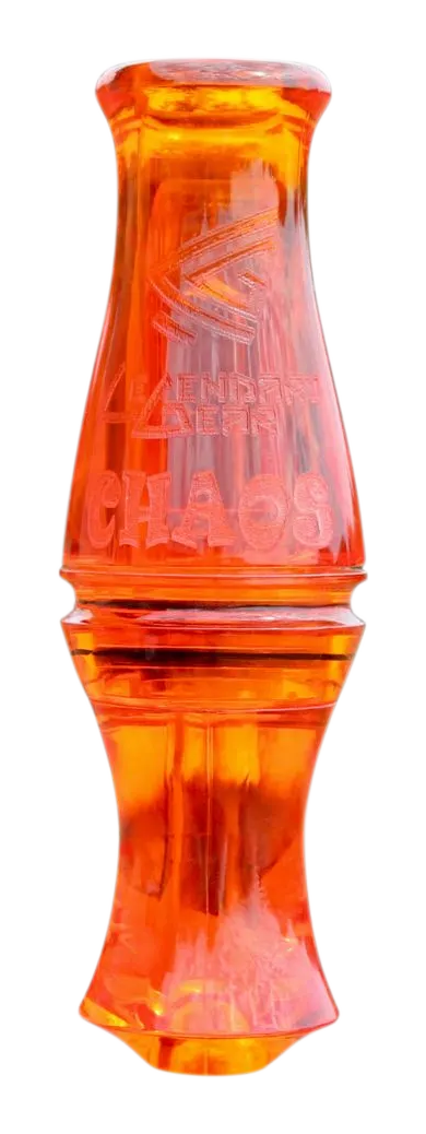 Image of Legendary Gear Chaos Single-Reed Duck Call - Orange