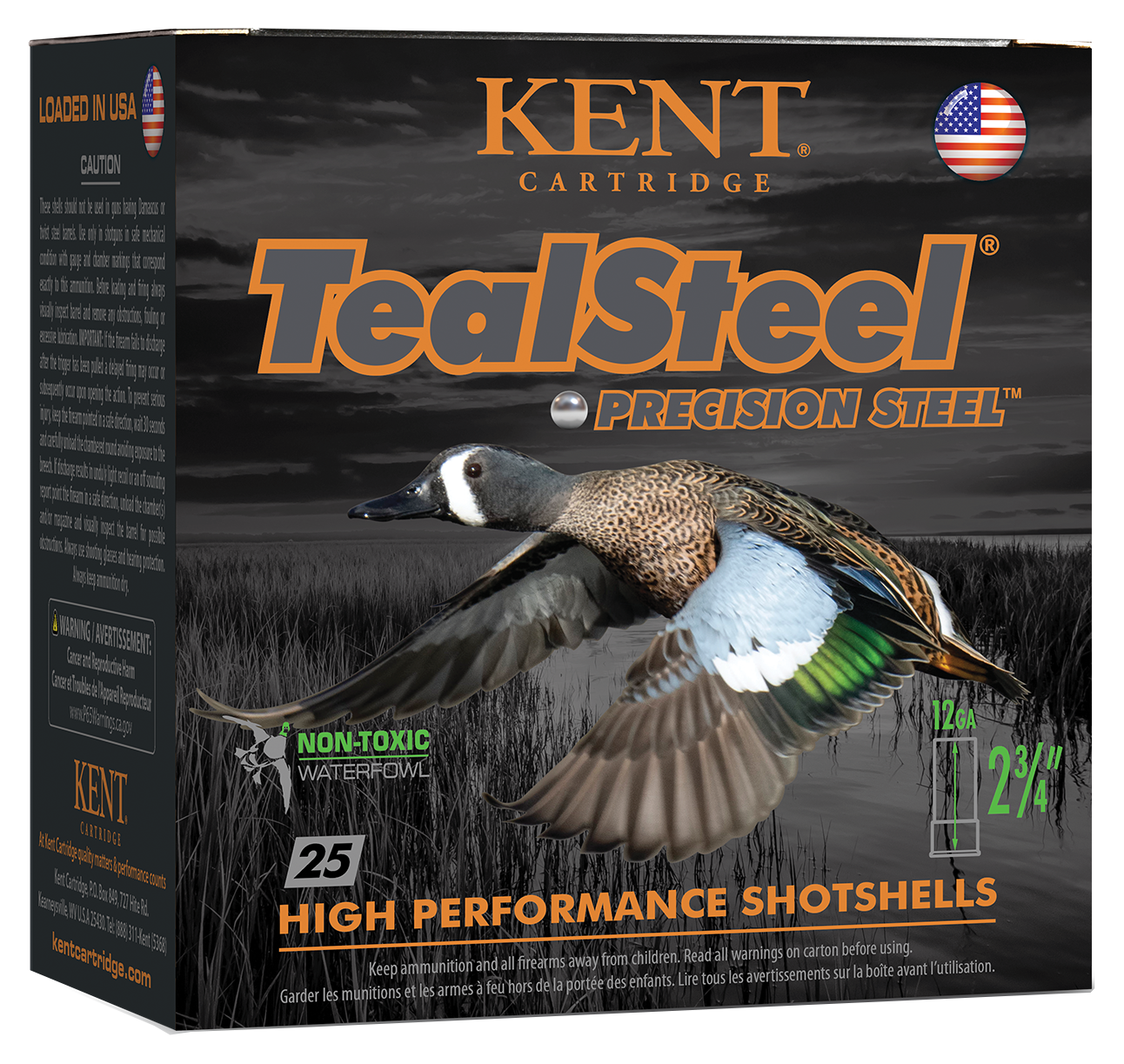 Kent Cartridge TealSteel Waterfowl Shotshells