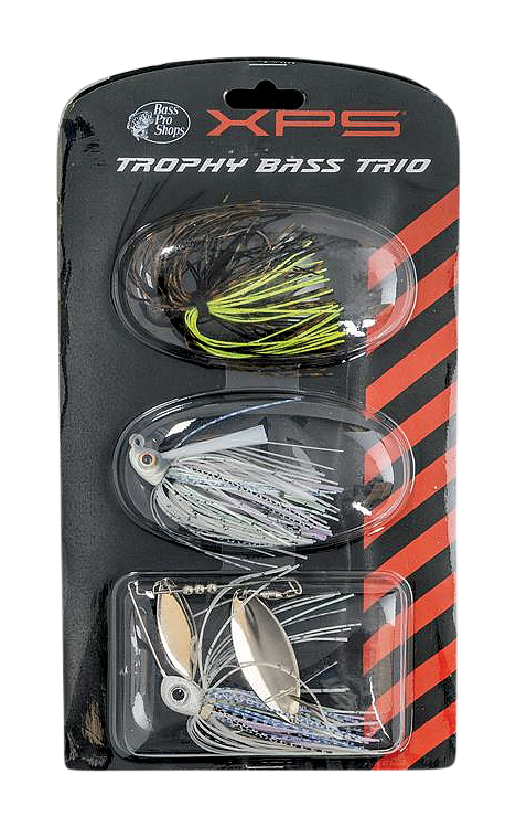 Image of Bass Pro Shops XPS Trophy Bass Trio - Shad