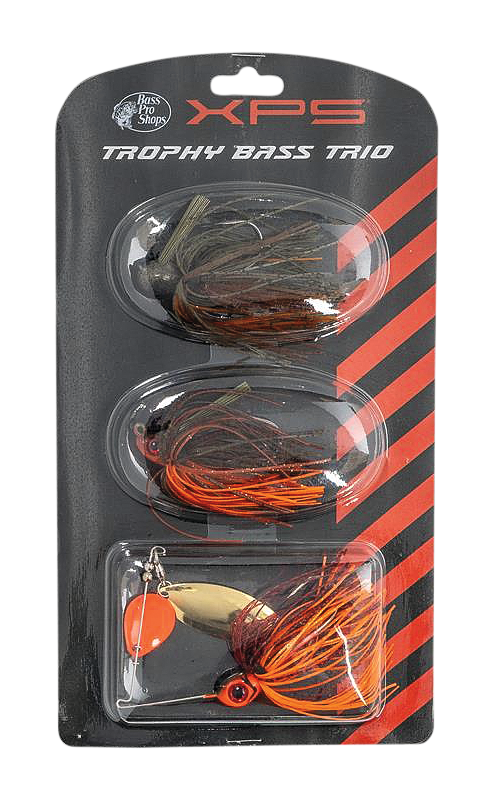 Image of Bass Pro Shops XPS Trophy Bass Trio - Red