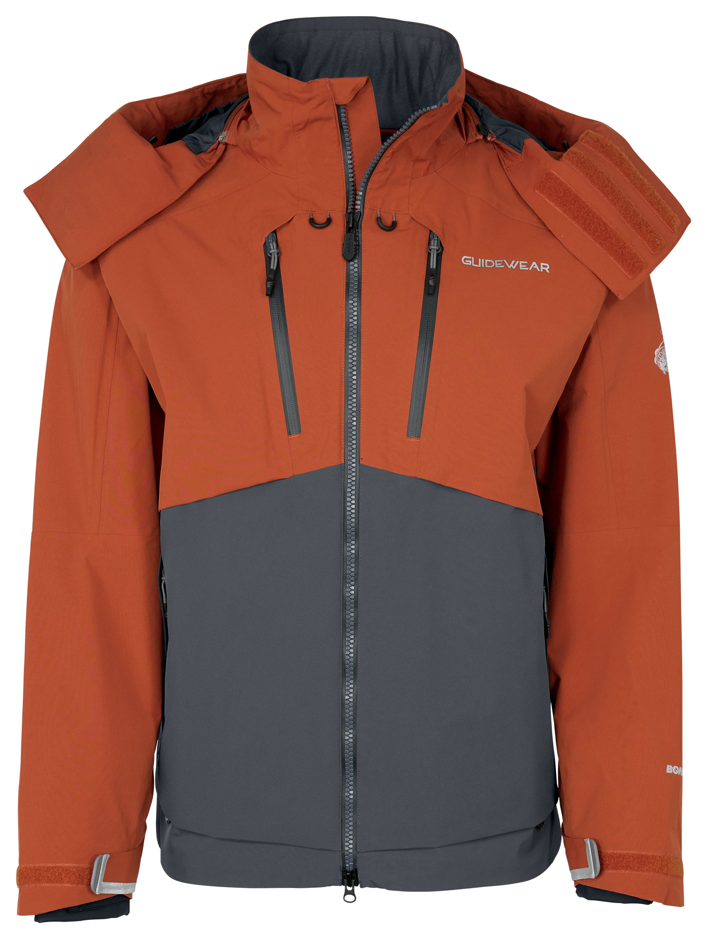 Image of Bass Pro Shops Johnny Morris Guidewear Elite 2L Jacket - Asphalt Spice