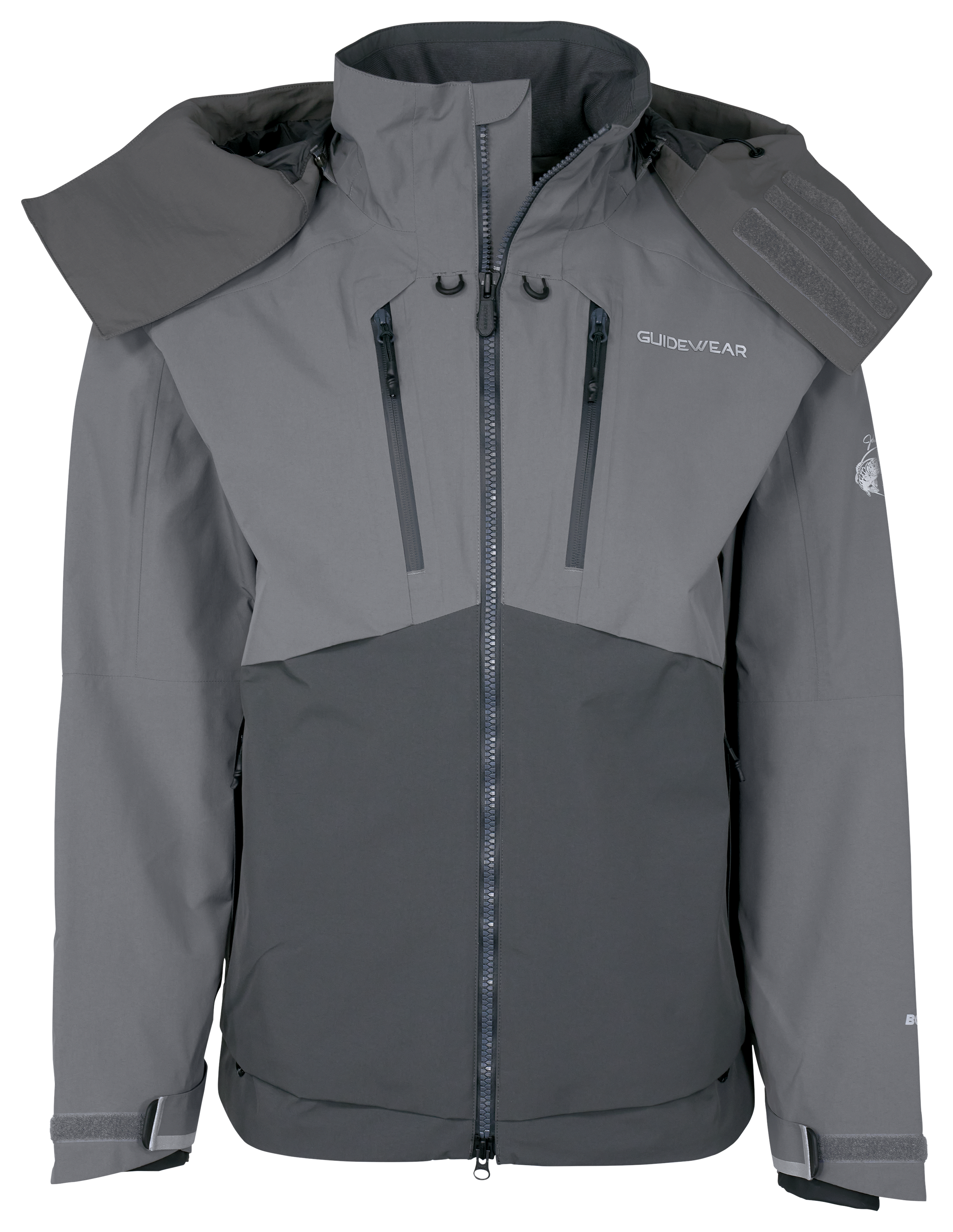 Image of Bass Pro Shops Johnny Morris Guidewear Elite 2L Jacket - Grey