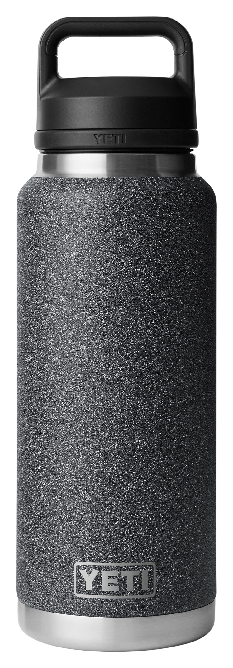 Image of YETI Rambler Bottle with Chug Cap - Black Stone - 36 oz.