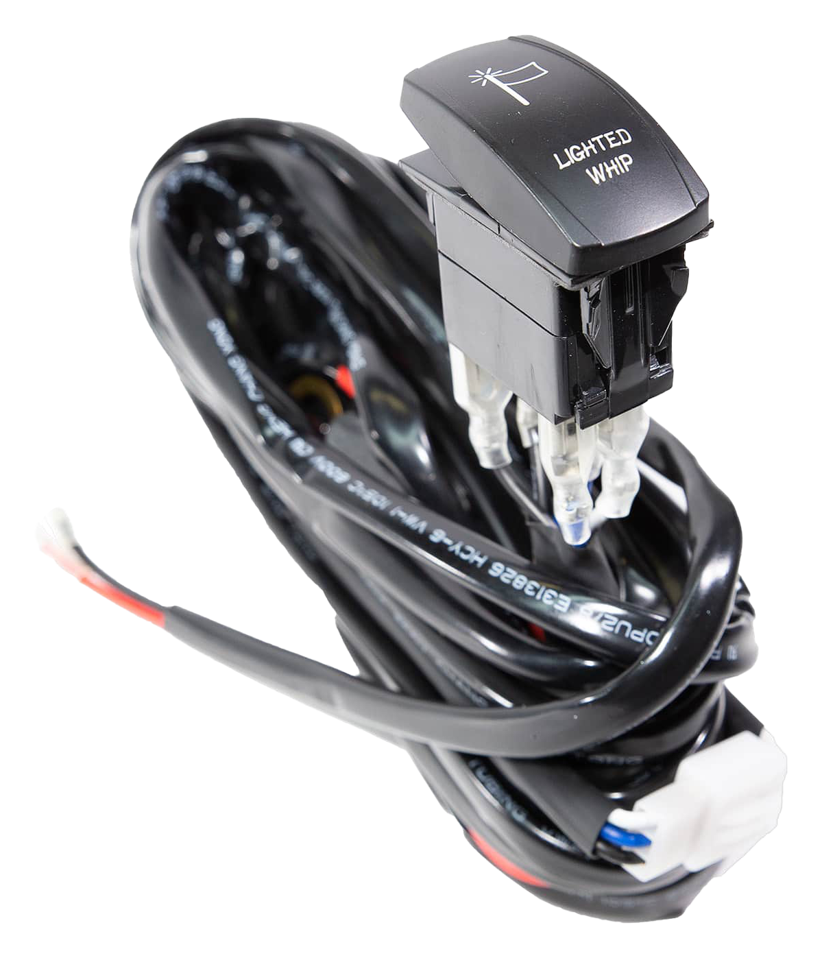 Image of Whip It Light Rods LED Whip Rocker Switch with Harness