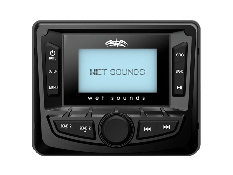 Image of Wet Sounds MC-5 2 AM/FM/Digital Tuner Media Center