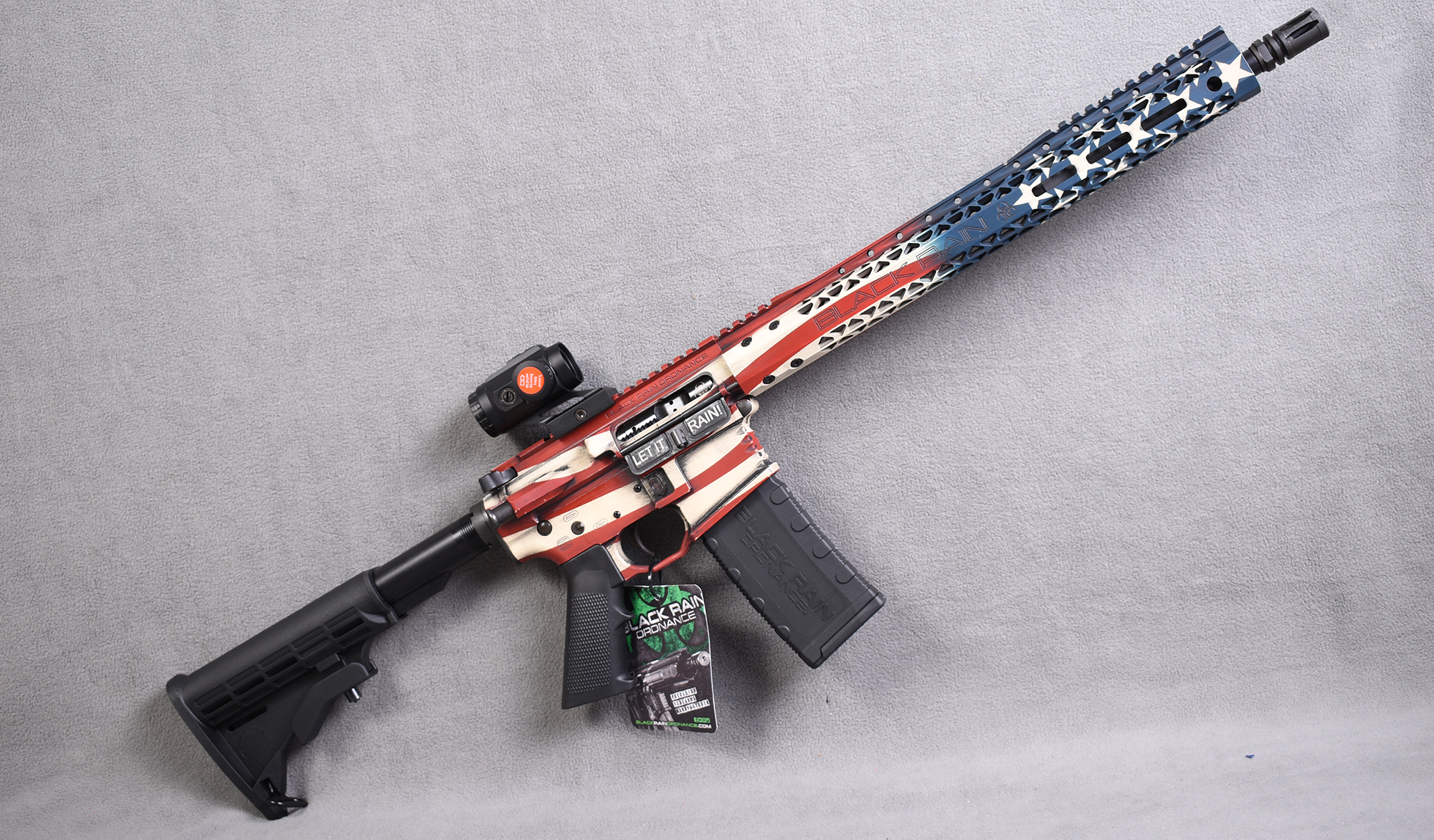 Image of Black Rain Ordinance ~ Fallout 15 American Flag ~ 5.56 Nato