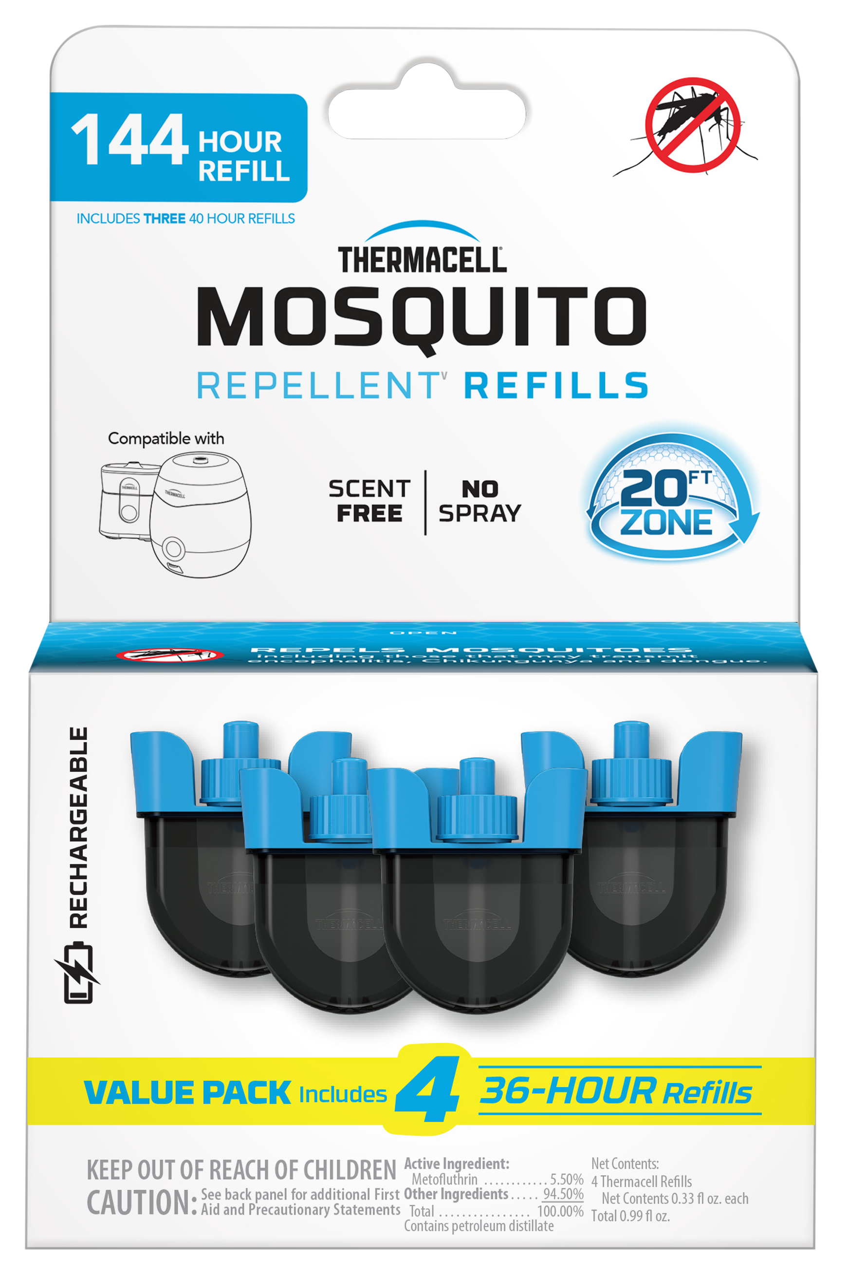 Image of Thermacell Original Mosquito Repellent Refills