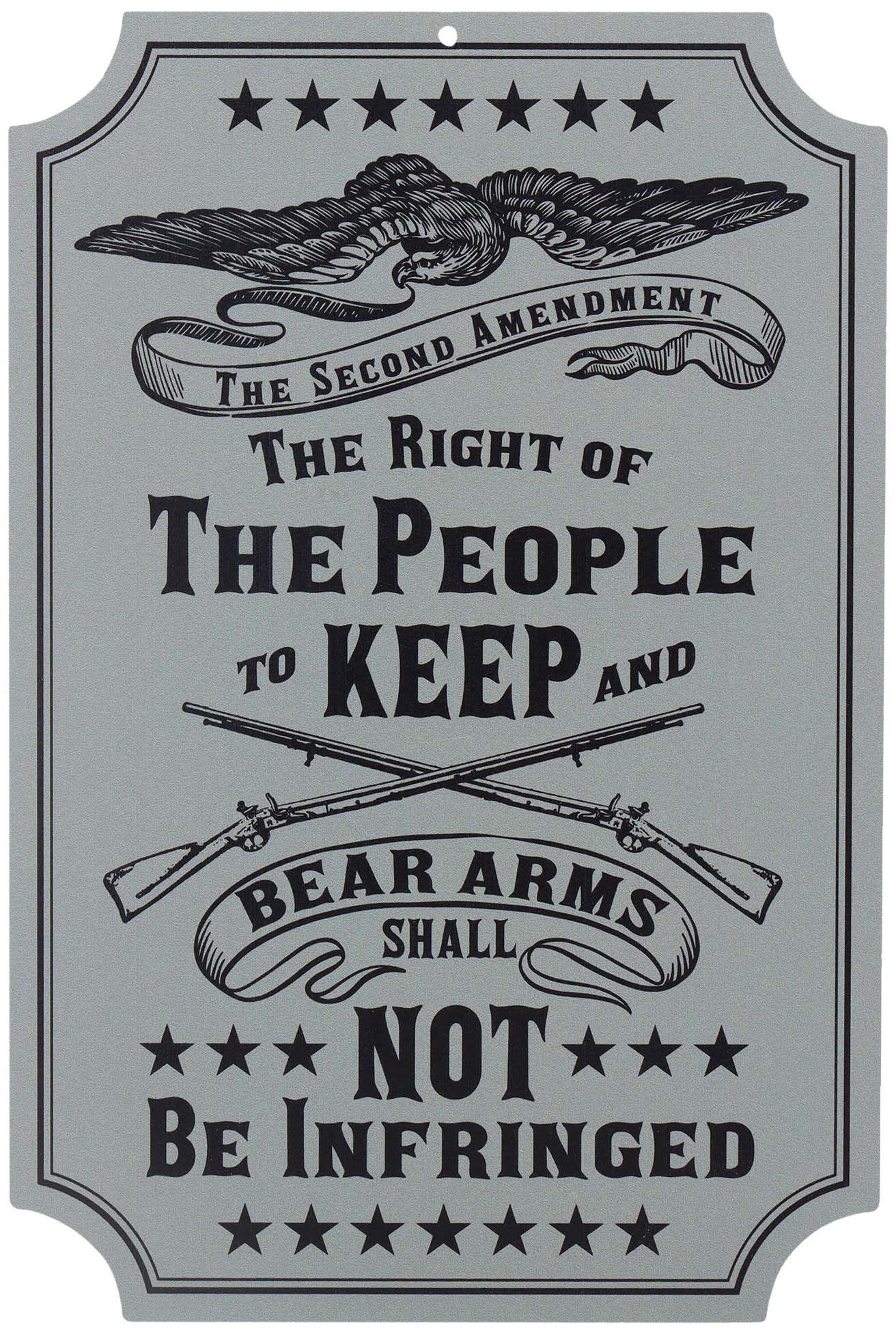 Image of Open Road Brands The Right of the People Metal Sign