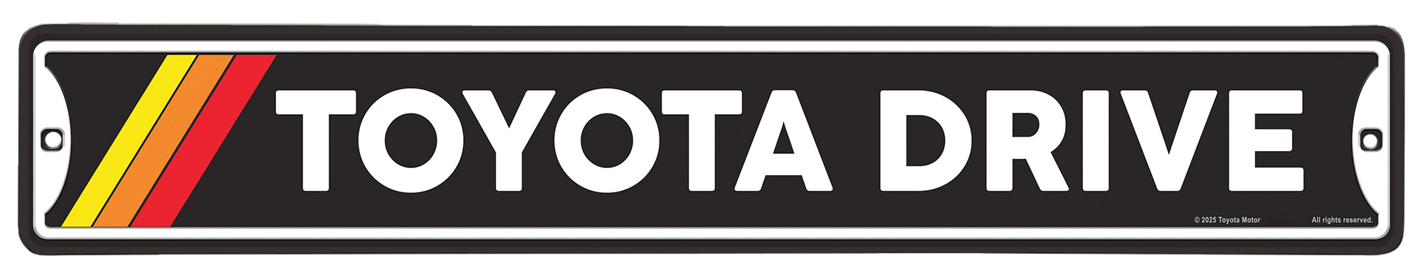 Image of Open Road Brands Toyota Drive Metal Sign