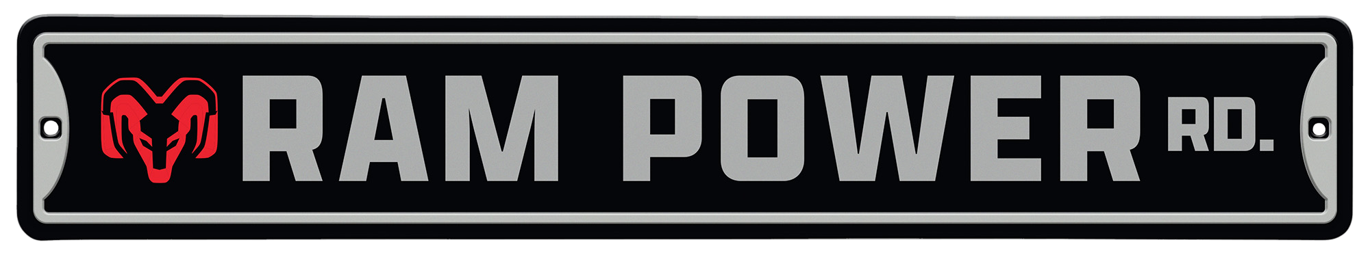 Image of Open Road Brands Ram Power Road Metal Sign
