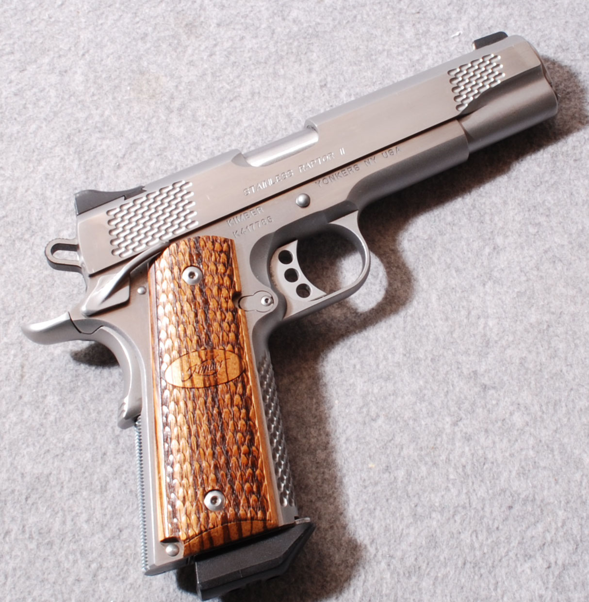 Image of Kimber Custom Shop ~ Stainless Raptor II ~ .45 ACP