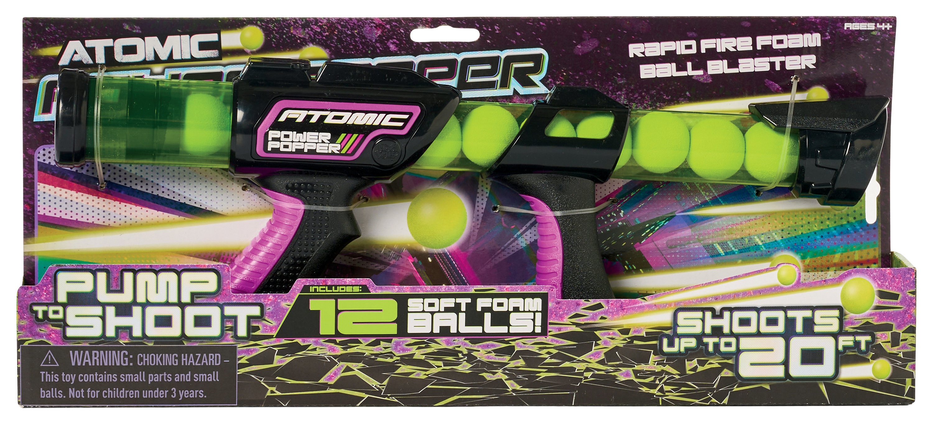 ZING Atomic Power Popper Foam Ball Shooter