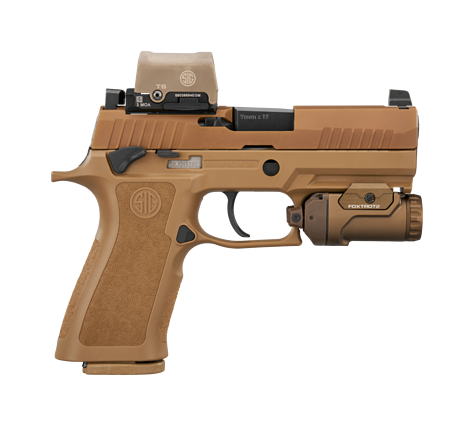 SIG SAUER SWG Australian M.O.D. Semi-Auto Pistol with ROMEO2 Sight and FOXTROT 2 Light                                          