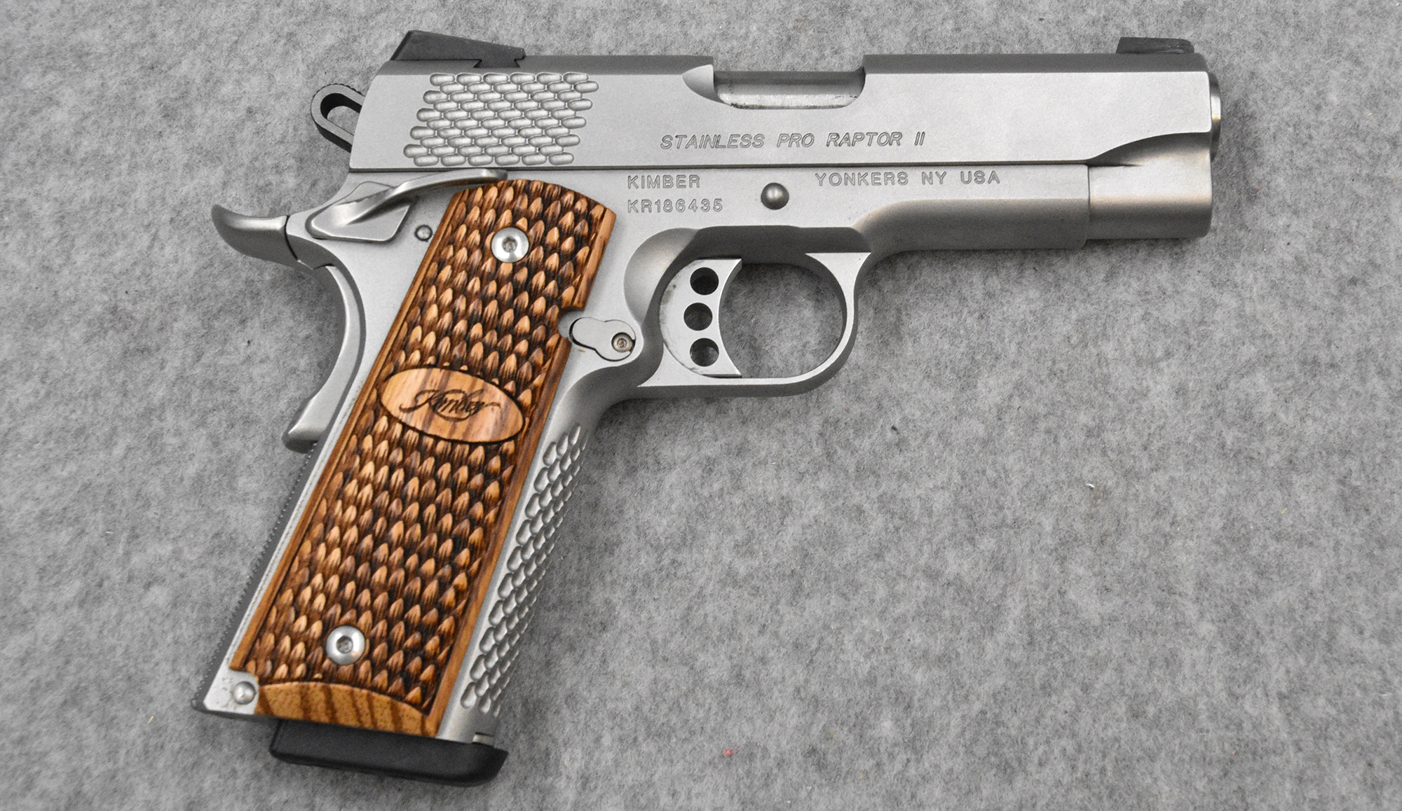 ++KIMBER STAINLESS PRO RAPTOR II - 