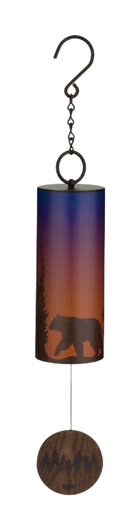 Image of Regal Art and Gift Night Sky with Bear Wind Bell