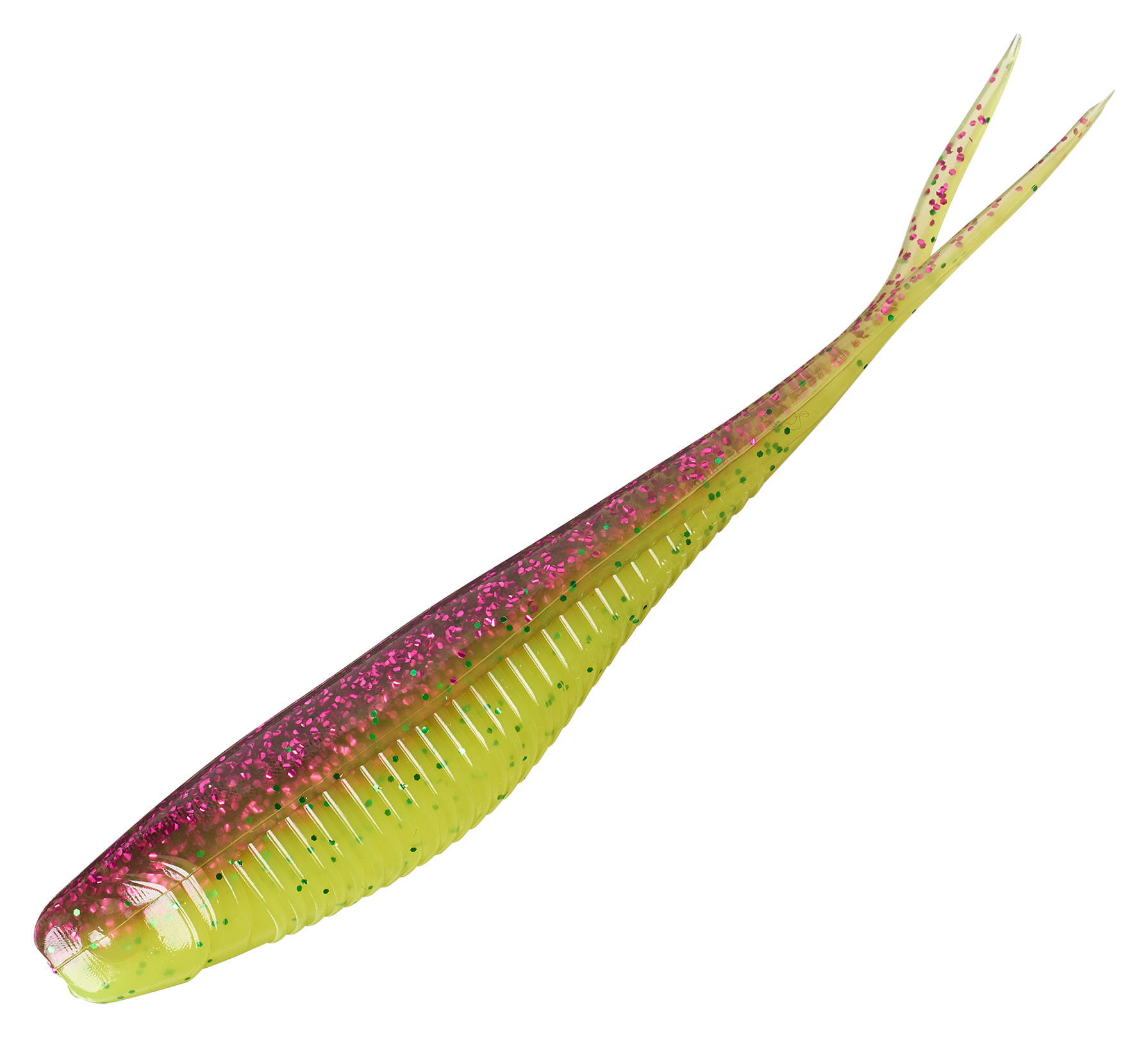 Image of "X Zone Rally Shad - Pink Eye - 3.75"""