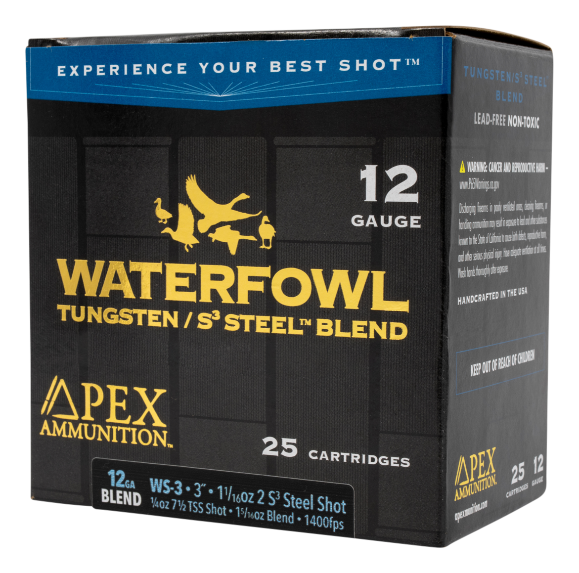 Apex Ammunition Waterfowl TSS/S3 Steel Blend 12-Ga. 3" 1-5/16 oz. Shotshells - Bass Pro Shops