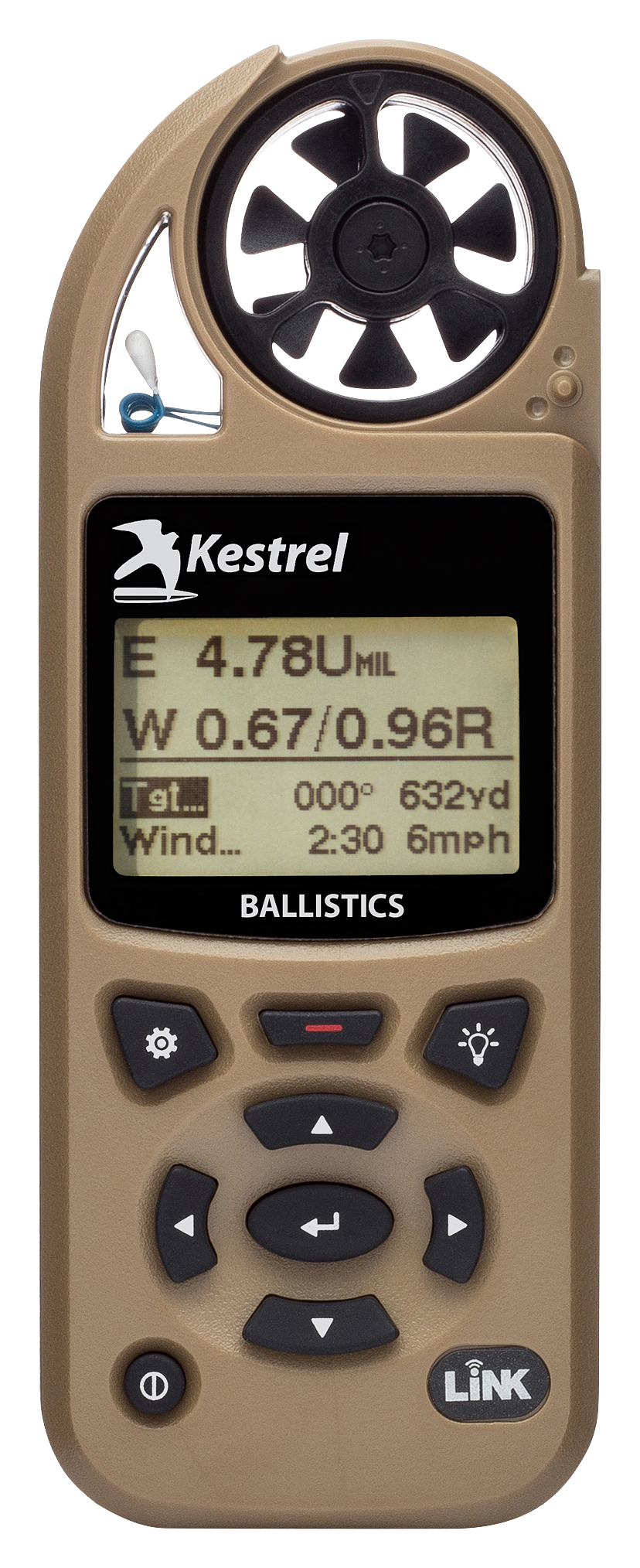 Kestrel Elite Weather Meter with Applied Ballistics and LiNK - Tan - Kestrel