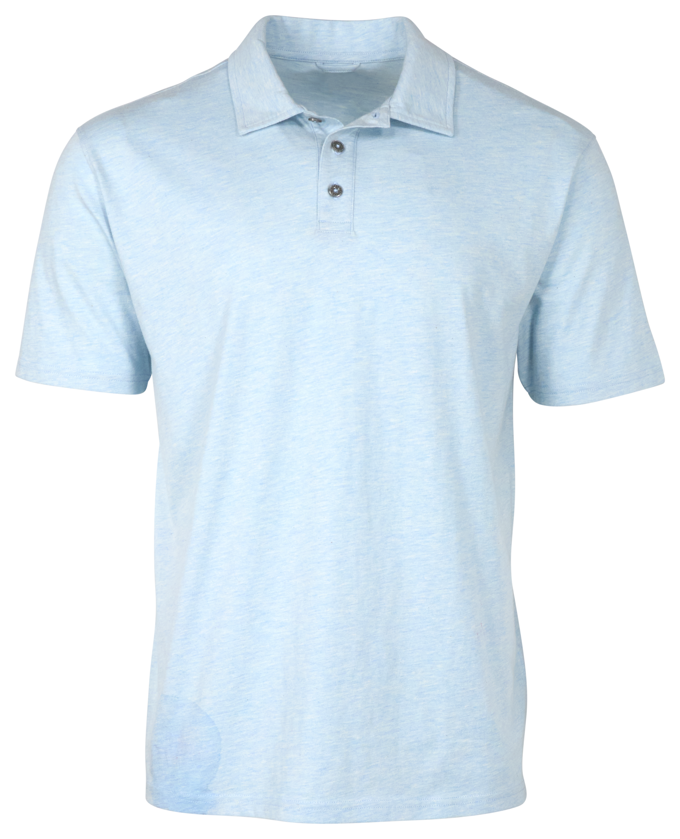 Image of RedHead Traditions Short-Sleeve Polo Shirt - Sky Heather