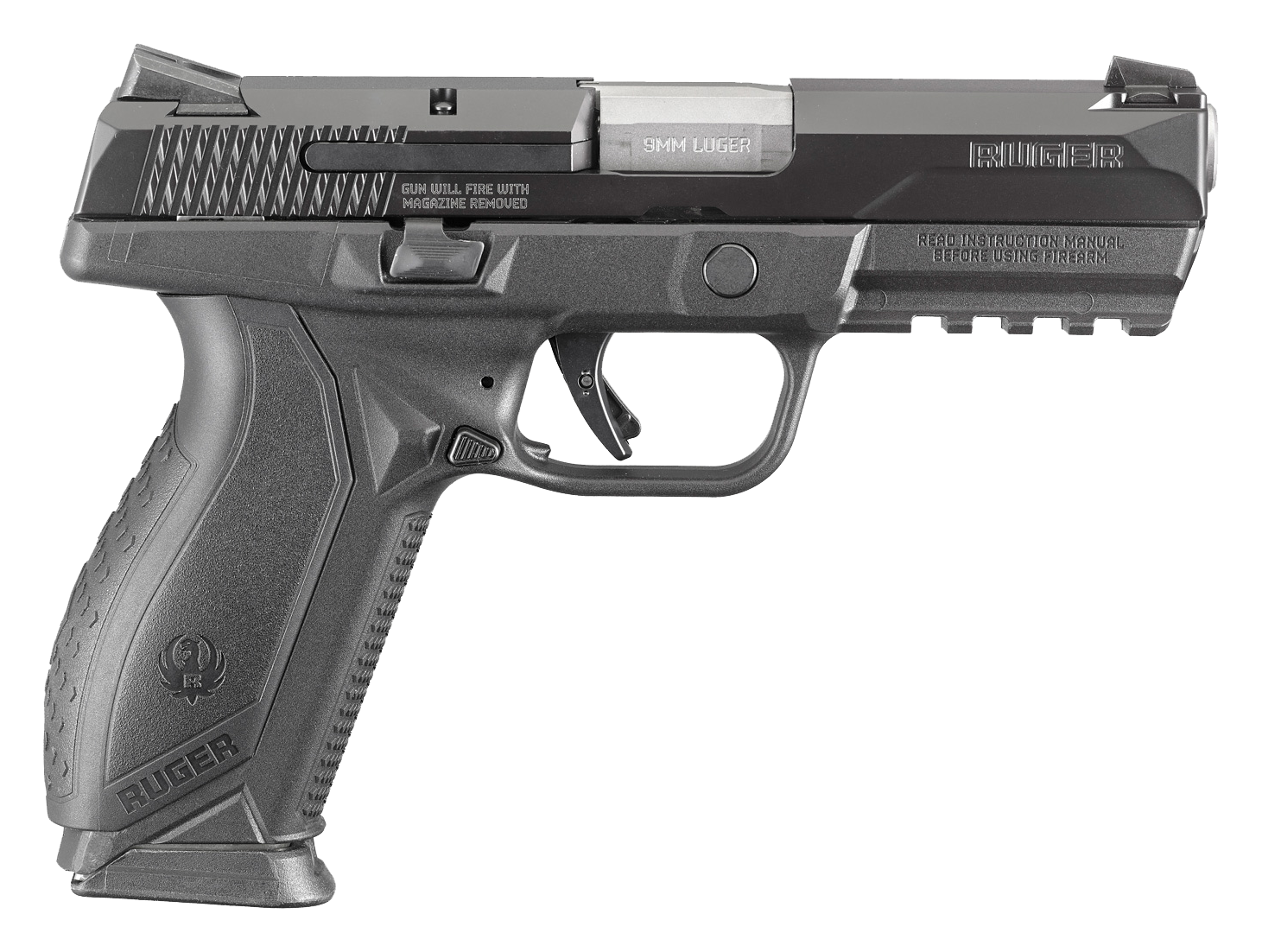 Image of Ruger American Duty Semi-Auto Pistol without Thumb Safety