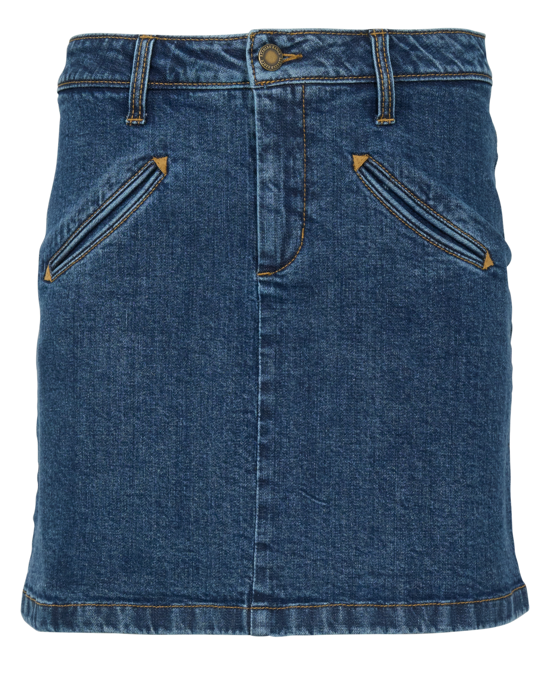 Image of RedHead Ranch Denim Skirt - Medium Wash